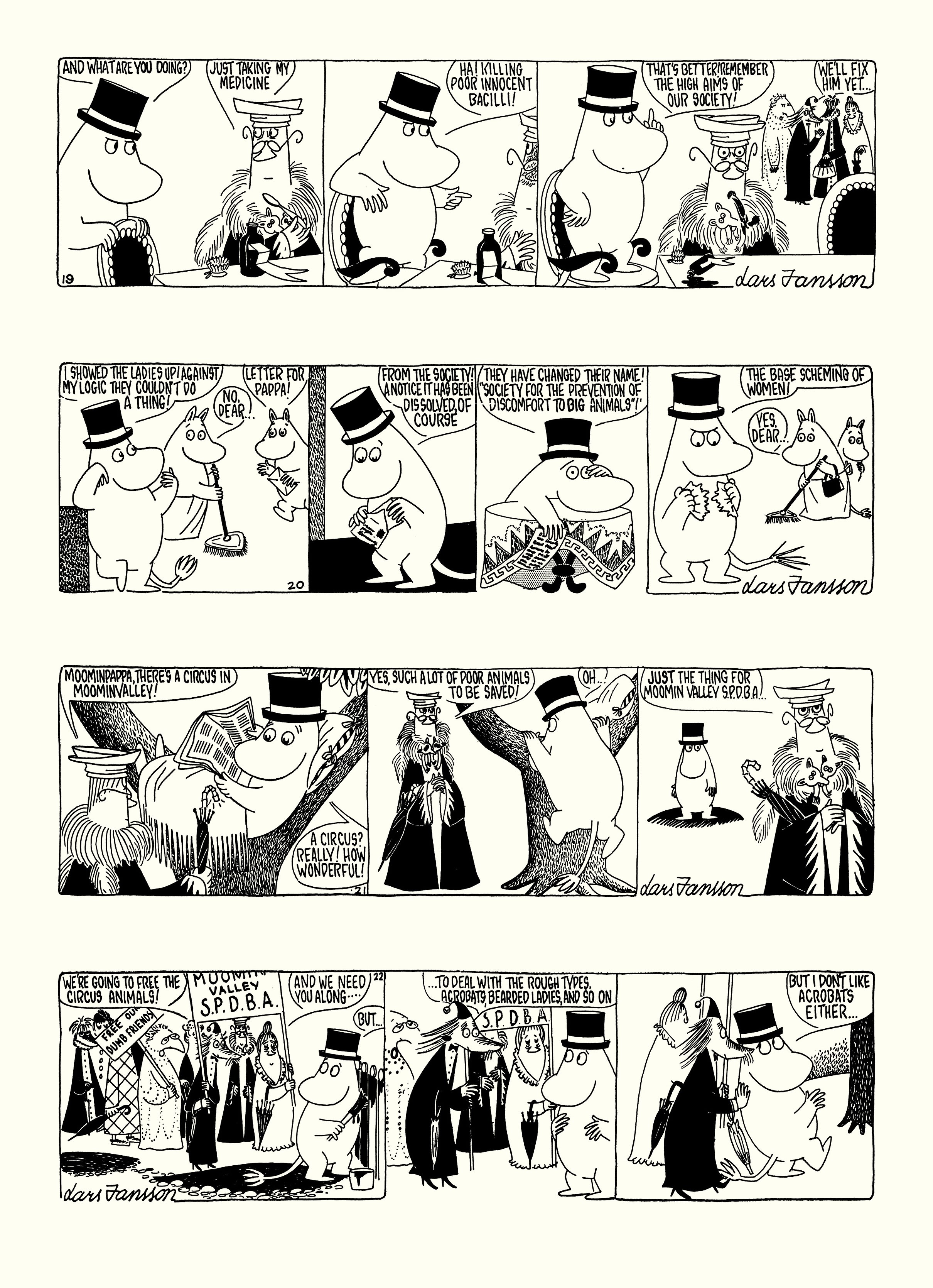 Read online Moomin: The Complete Lars Jansson Comic Strip comic -  Issue # TPB 6 - 73