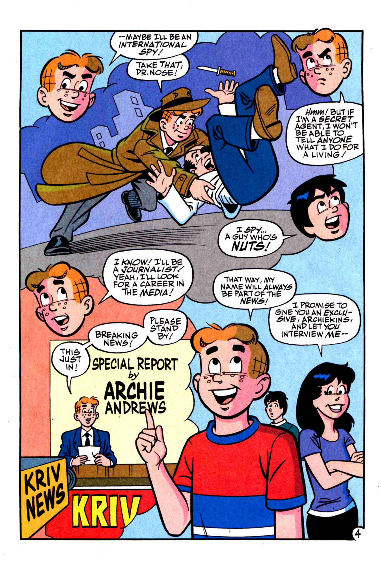 Read online Archie Freshman Year comic -  Issue # TPB 1 - 5