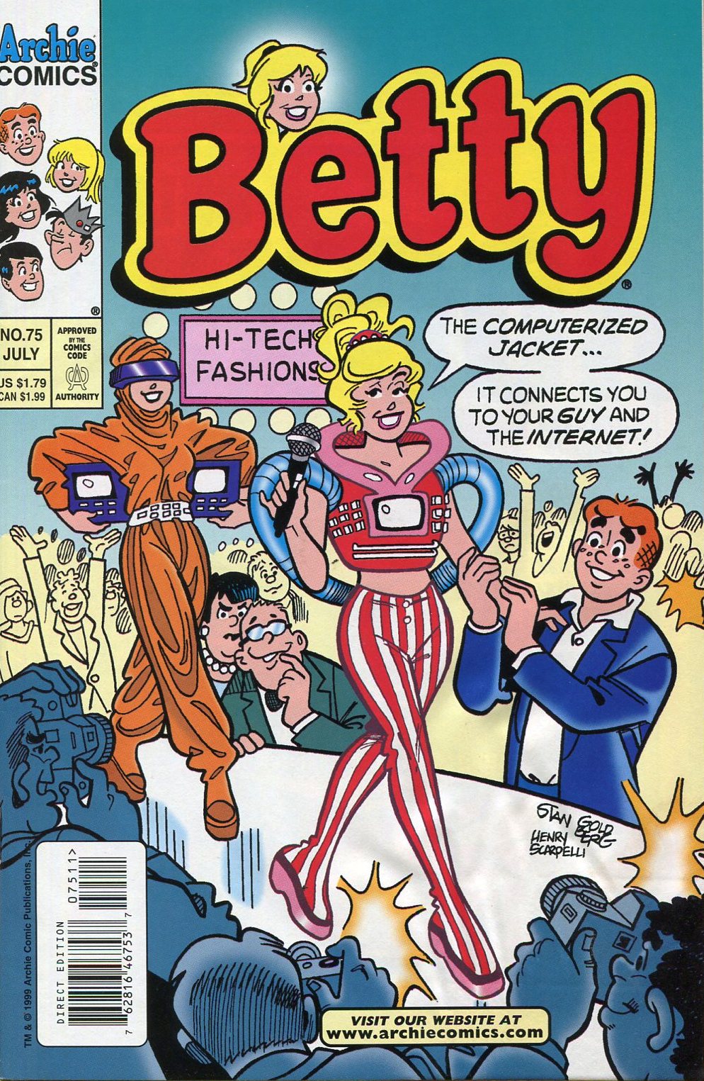 Read online Betty comic -  Issue #75 - 1