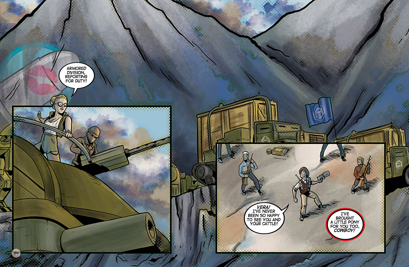 Read online The Adventures of the 19XX comic -  Issue #3 - 111