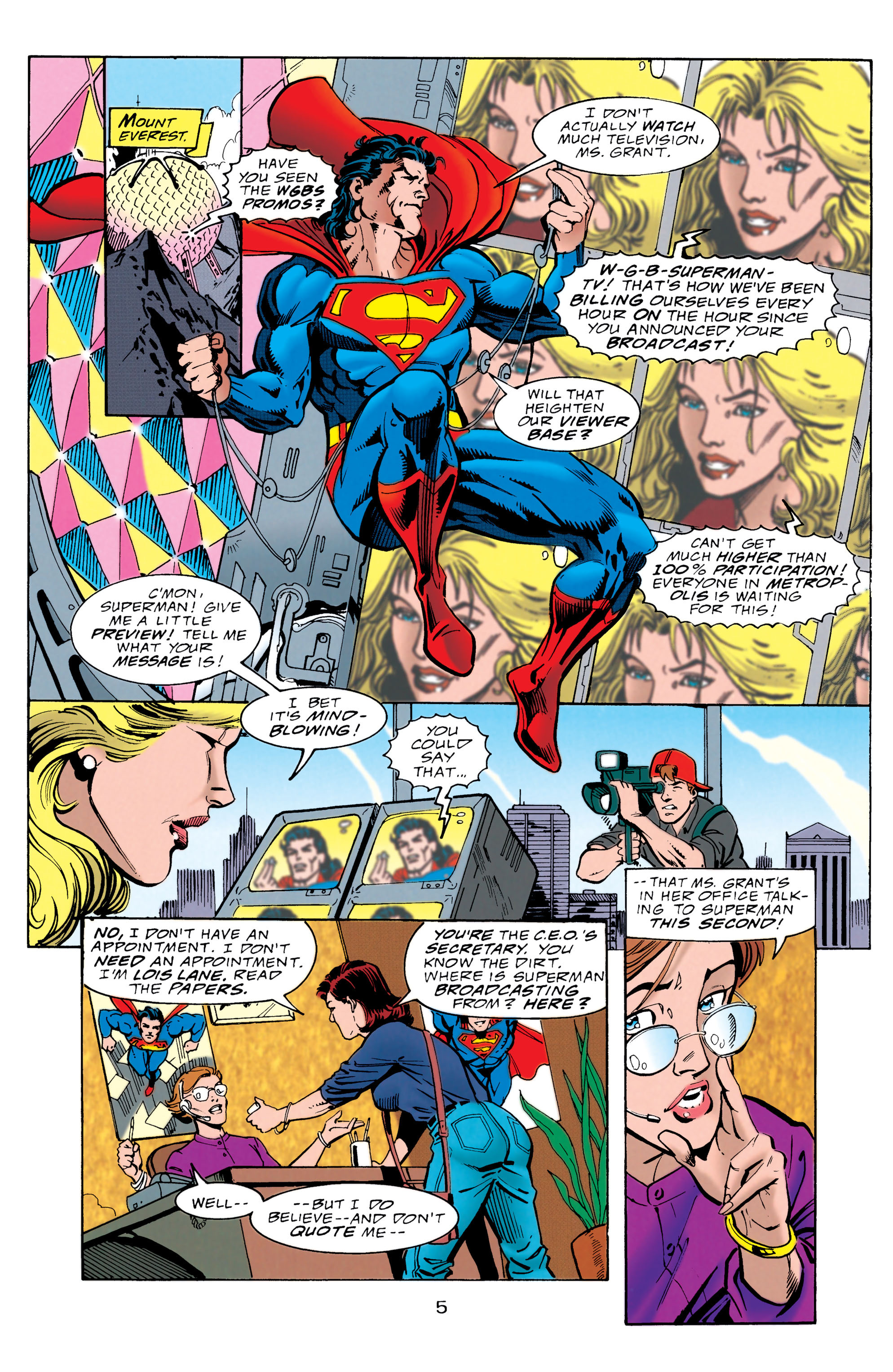 Read online Superman: The Man of Steel (1991) comic -  Issue #58 - 6