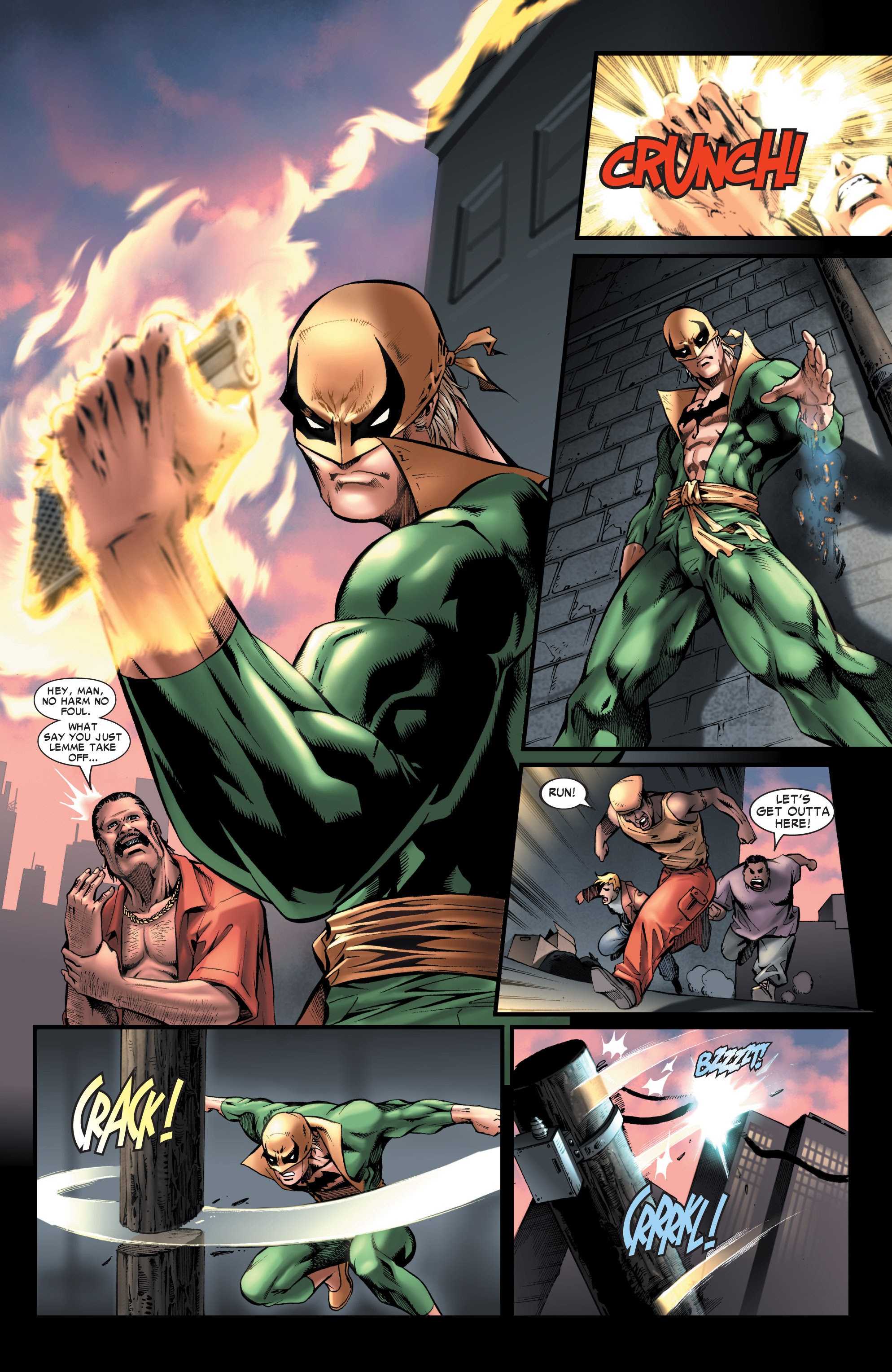 Read online Iron Fist (2004) comic -  Issue #1 - 12