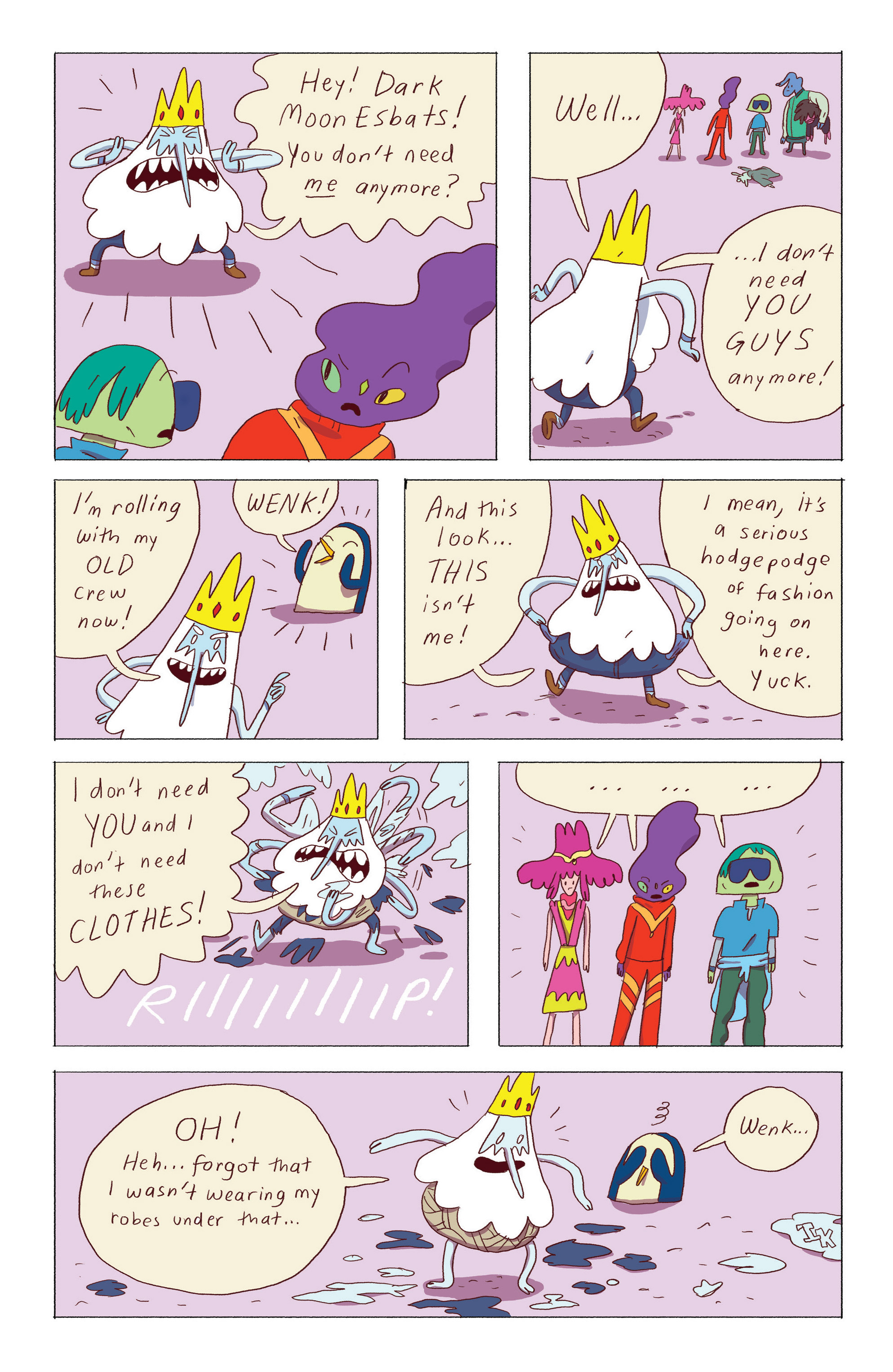 Read online Adventure Time: Ice King comic -  Issue #6 - 9