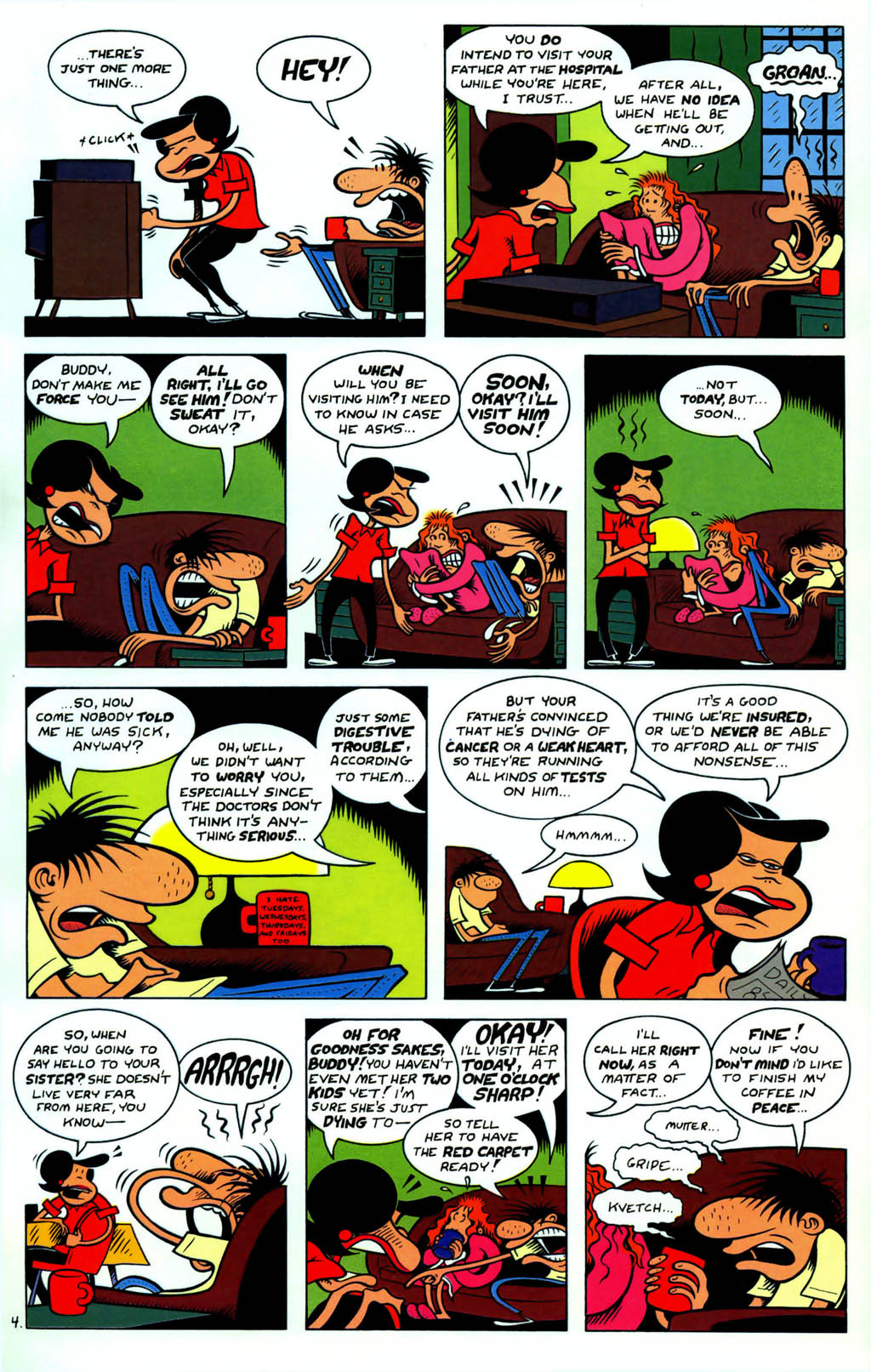 Read online Hate comic -  Issue #16 - 6