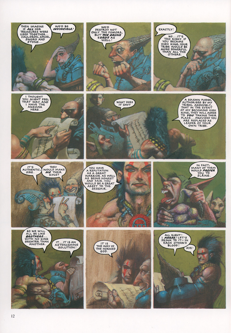 Read online Slaine: The Horned God (1993) comic -  Issue #3 - 13