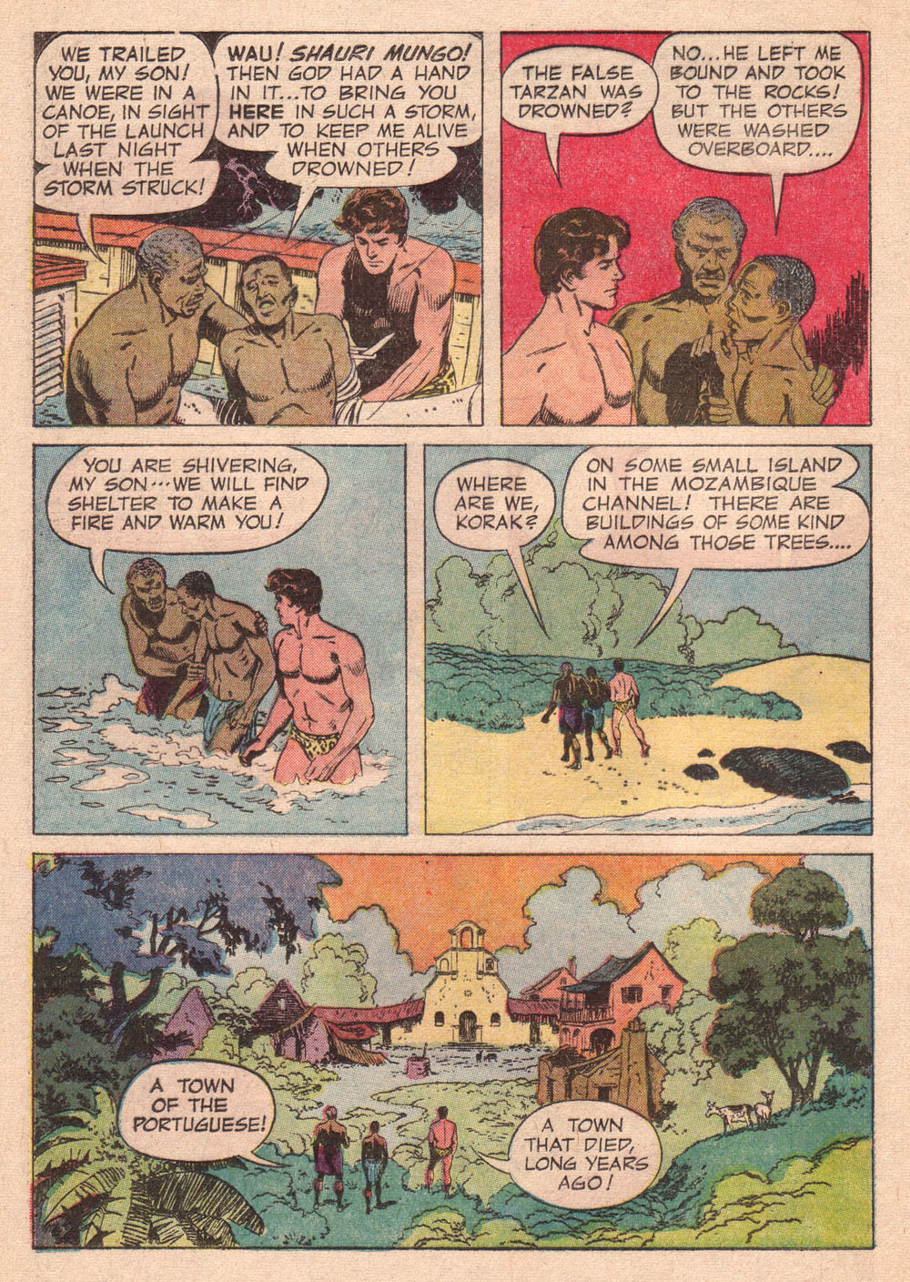 Read online Korak, Son of Tarzan (1964) comic -  Issue #12 - 12