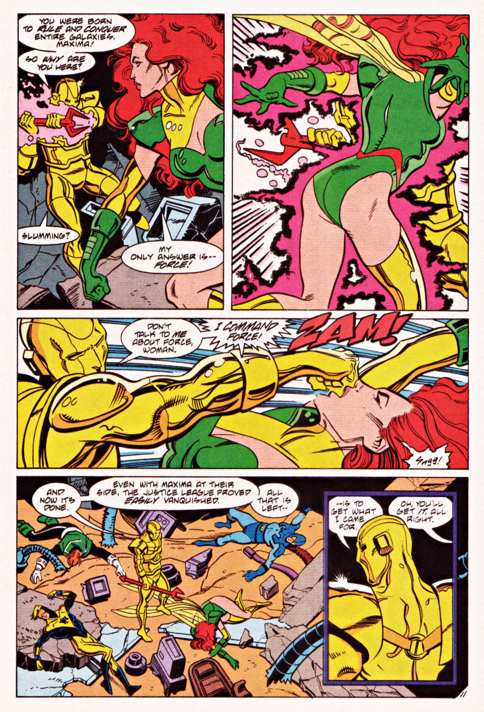 Read online Justice League America comic -  Issue #61 - 12