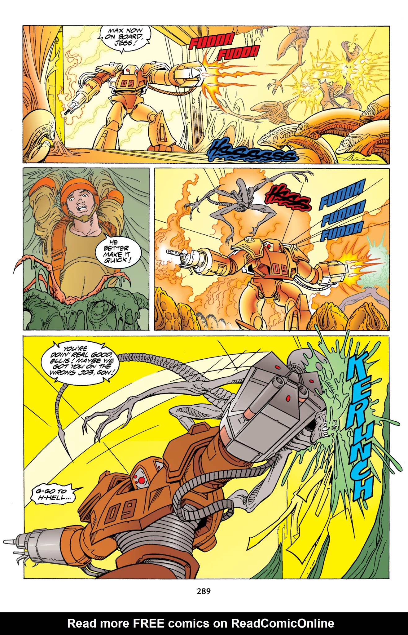 Read online Aliens Omnibus comic -  Issue # TPB 4 - 287