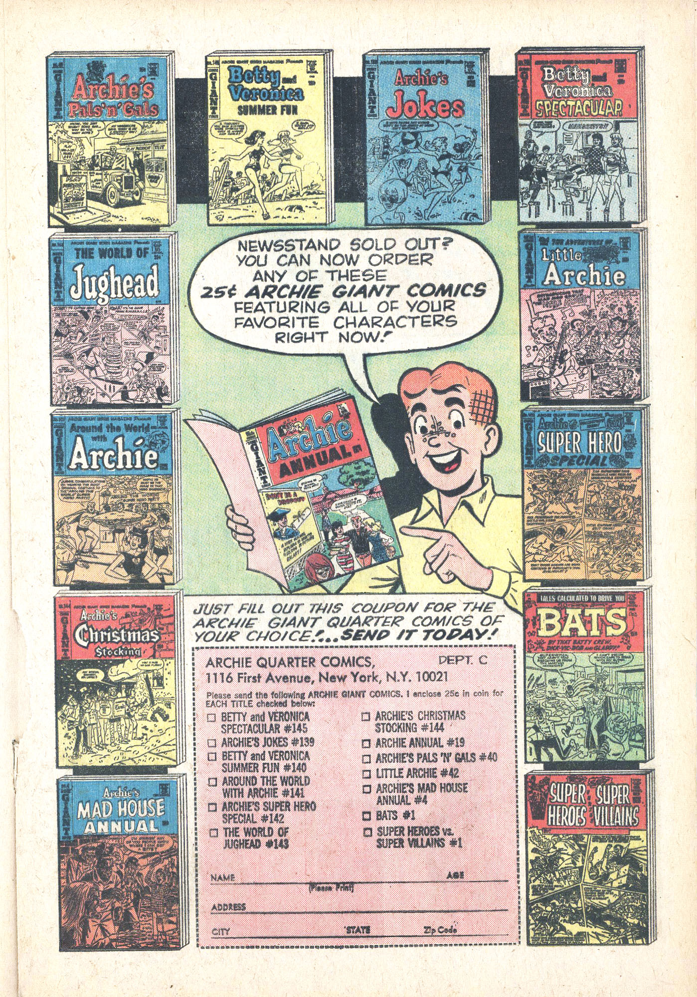 Read online Life With Archie (1958) comic -  Issue #61 - 17