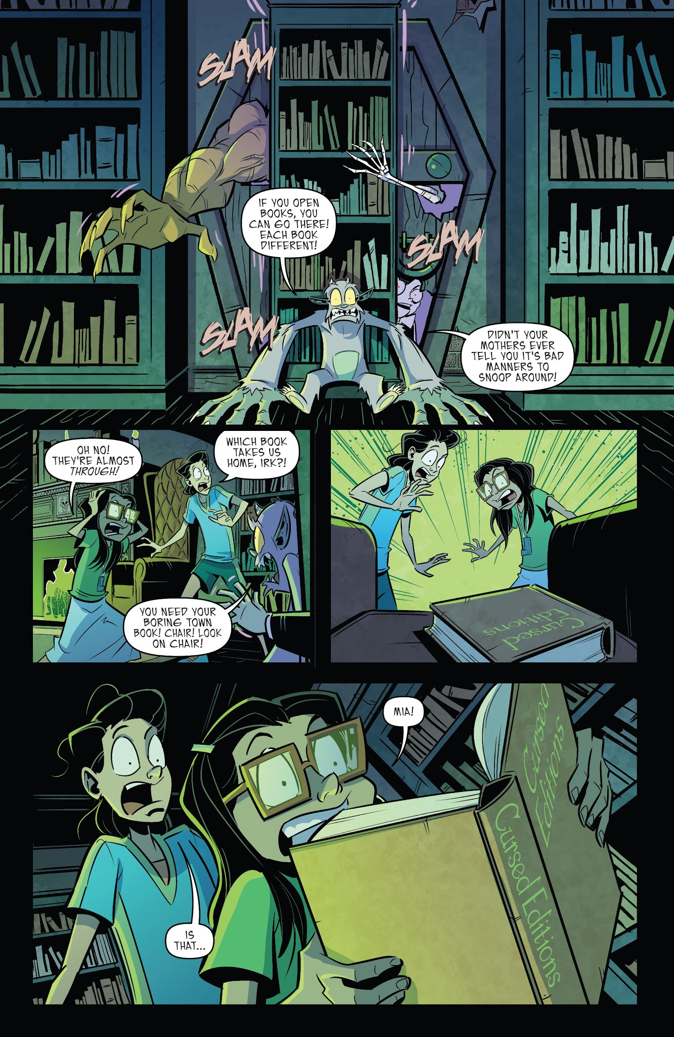 Read online Goosebumps: Monsters At Midnight comic -  Issue #3 - 16