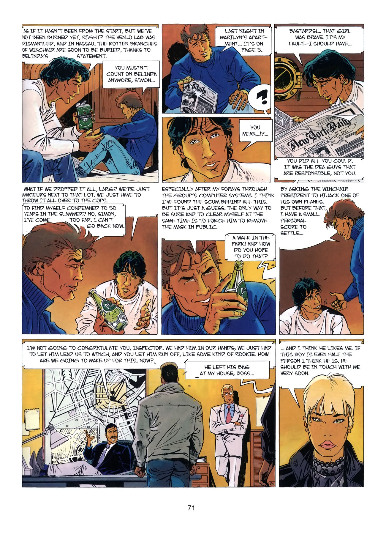 Read online Largo Winch comic -  Issue # TPB 3 - 72