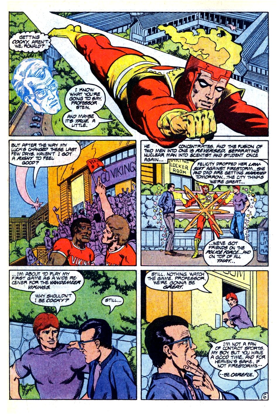 The Fury of Firestorm Issue #50 #54 - English 7