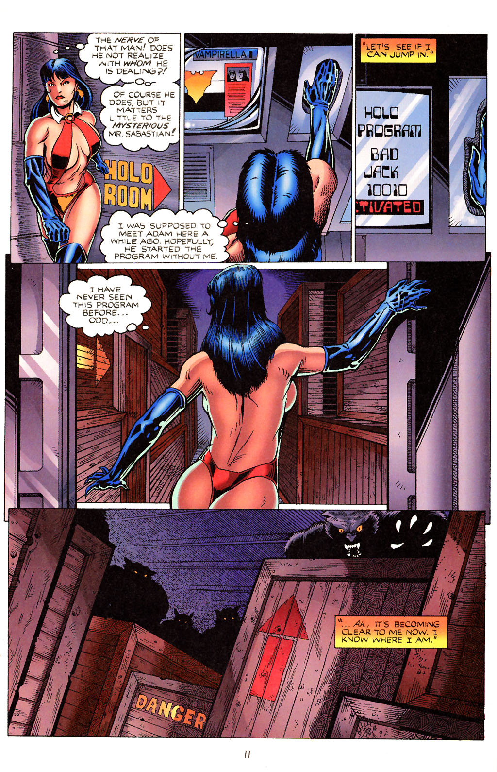 Read online Vampirella Strikes (1995) comic -  Issue #1 - 16