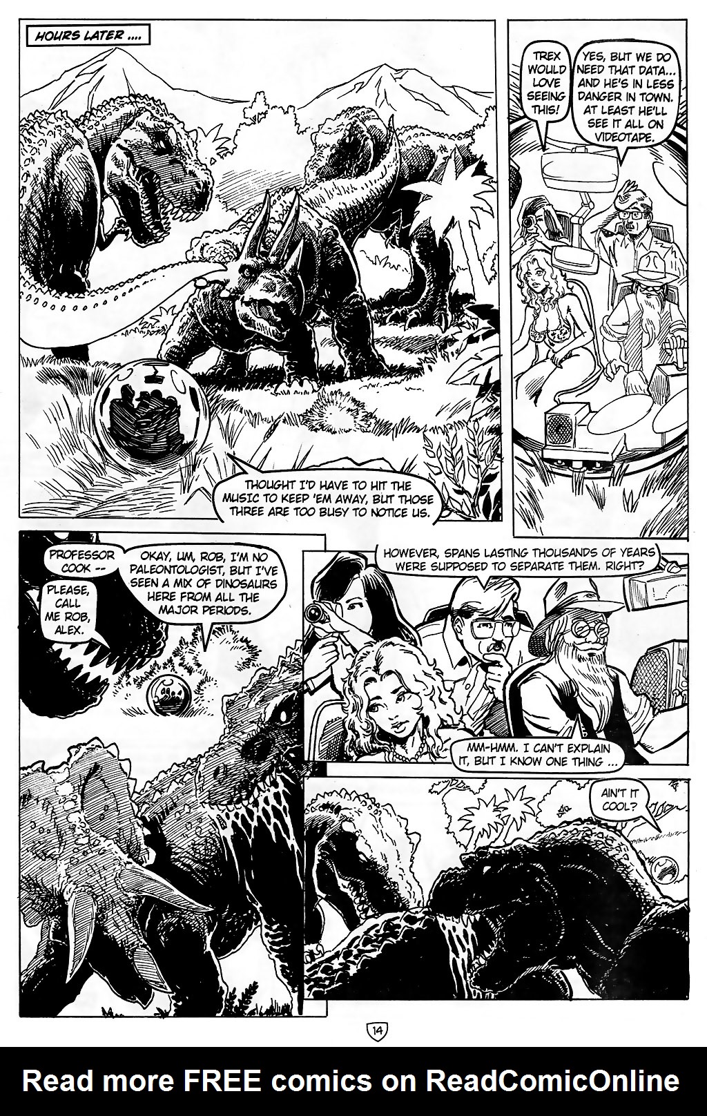 Read online Cavewoman meets Explorers comic -  Issue # Full - 16