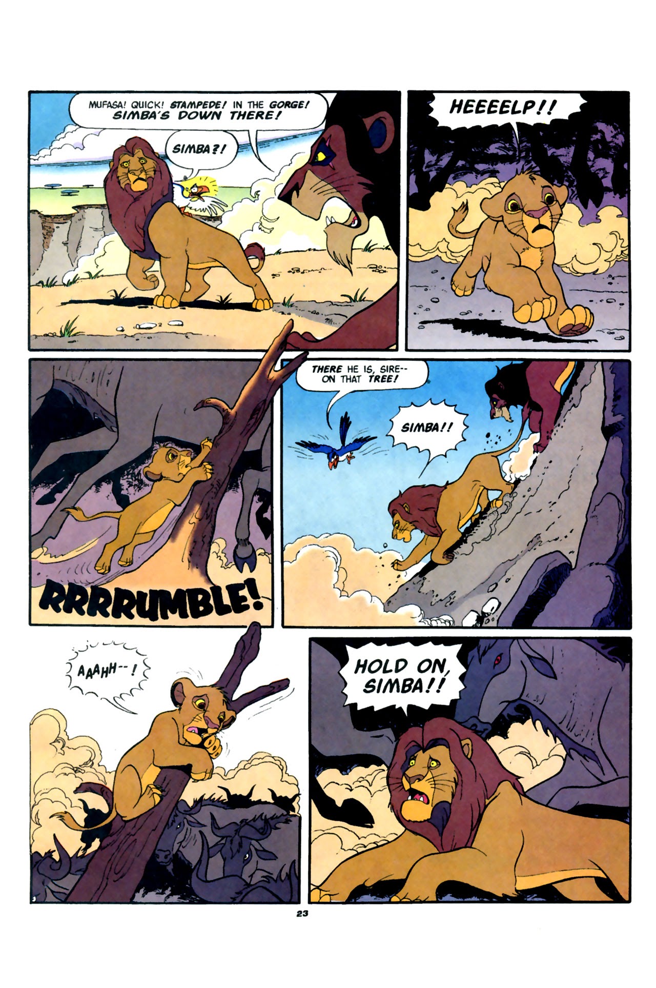 Read online Disney's The Lion King comic -  Issue #1 - 25