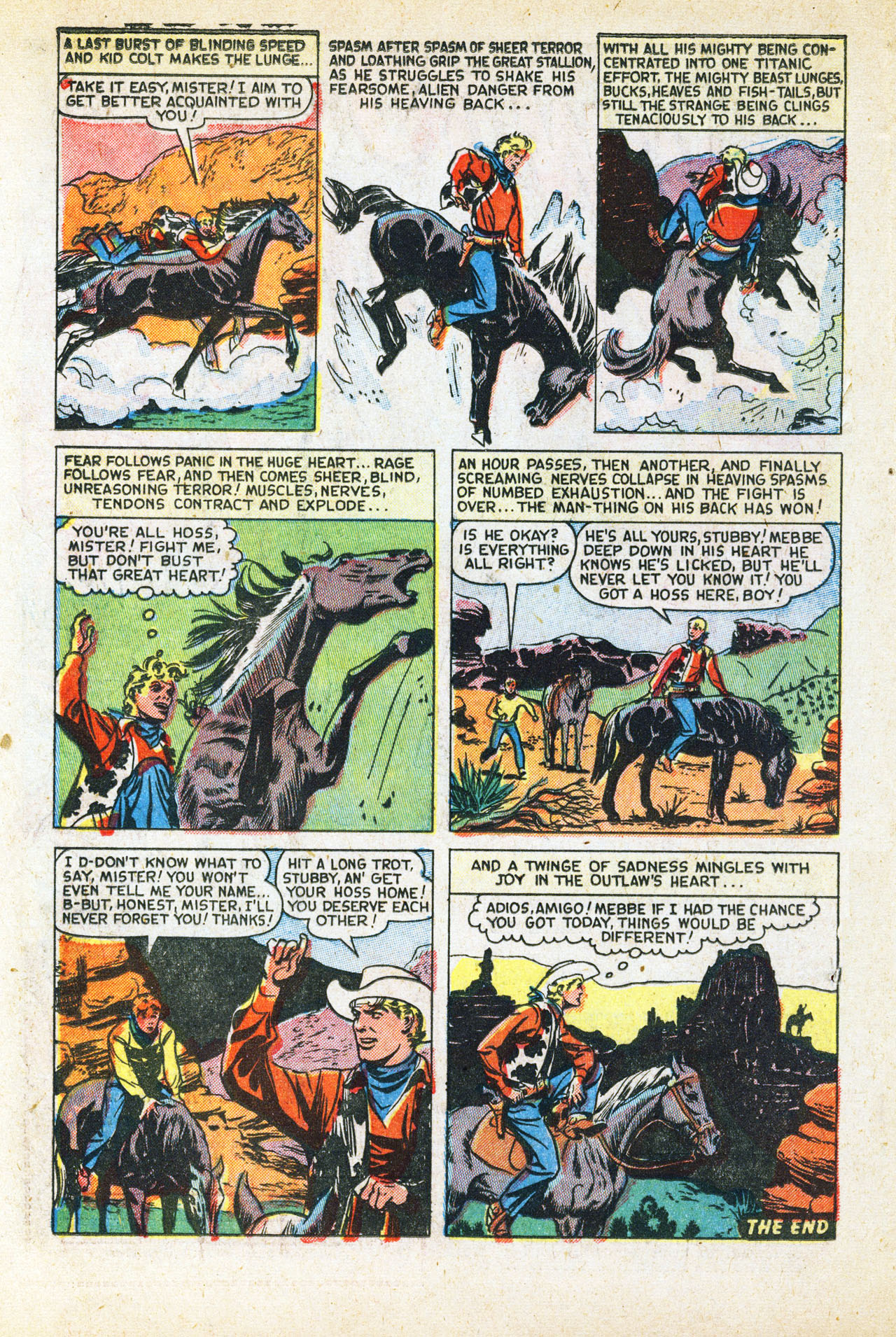 Read online Kid Colt Outlaw comic -  Issue #13 - 16