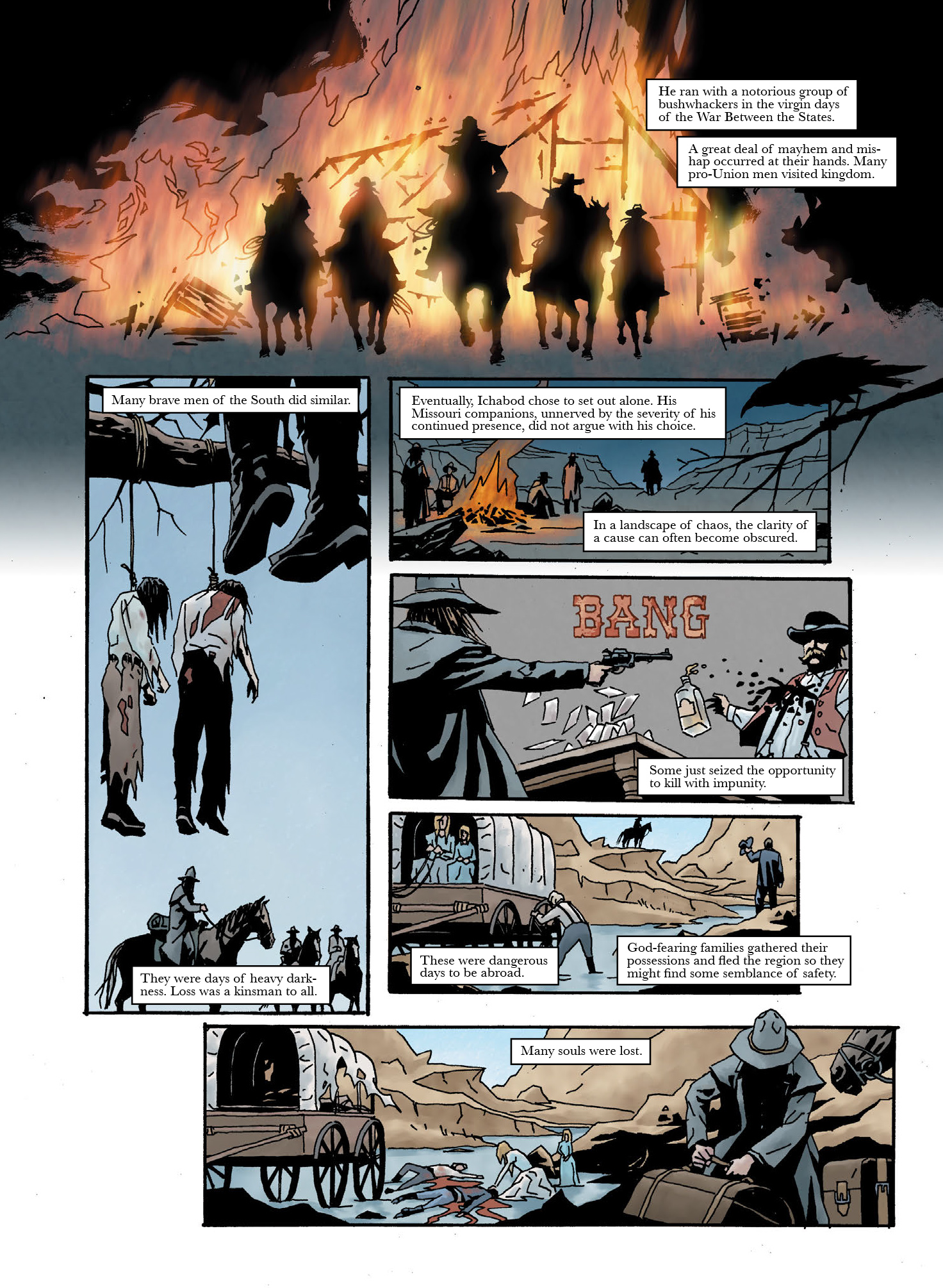 Read online The Grievous Journey of Ichabod Azrael (and the DEAD LEFT in His WAKE) comic -  Issue # TPB - 8