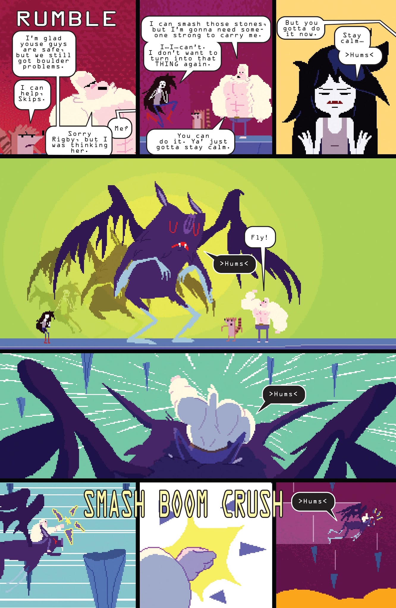 Read online Adventure Time/Regular Show comic -  Issue #3 - 5