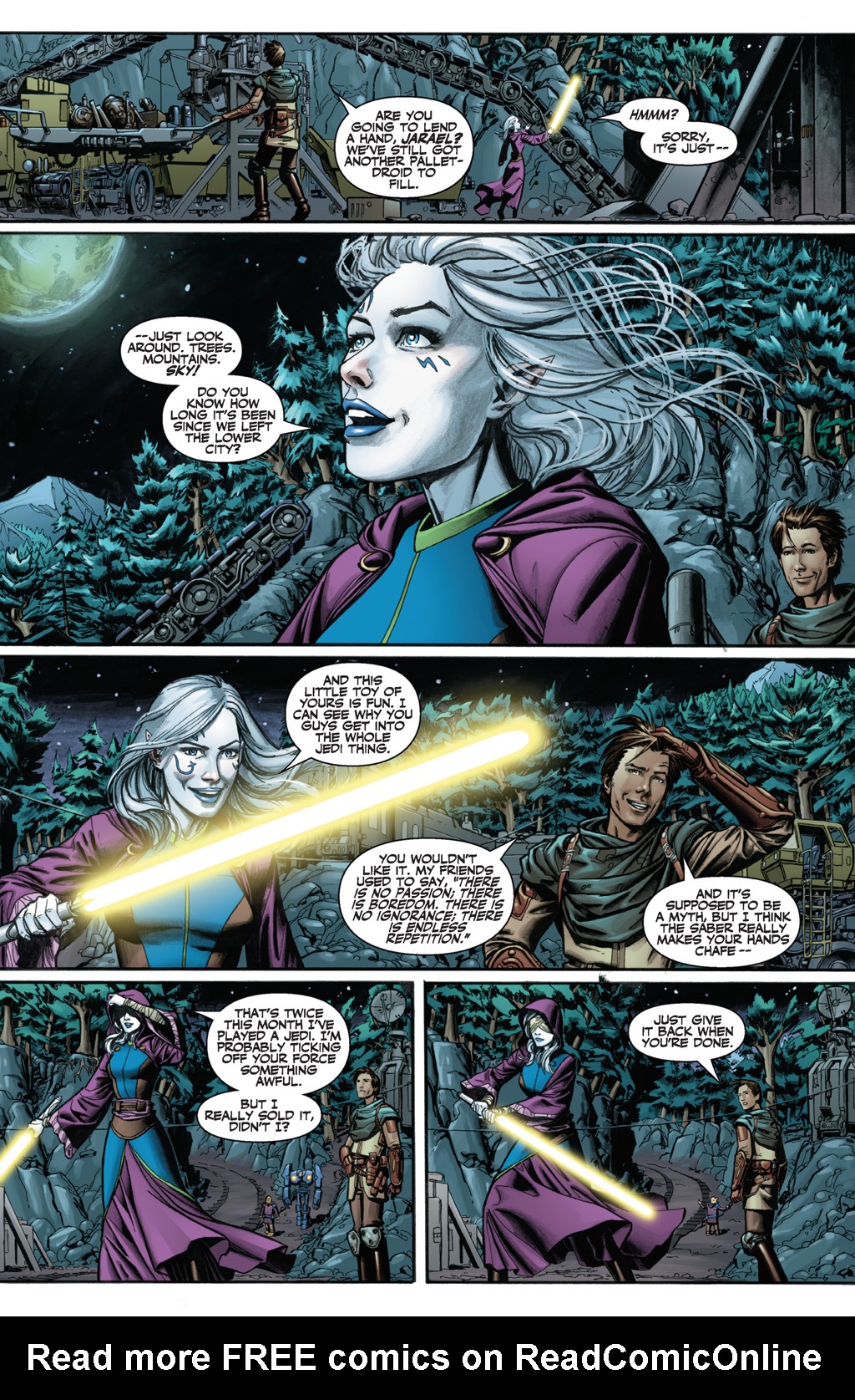 Read online Star Wars: Knights Of The Old Republic comic -  Issue #7 - 10