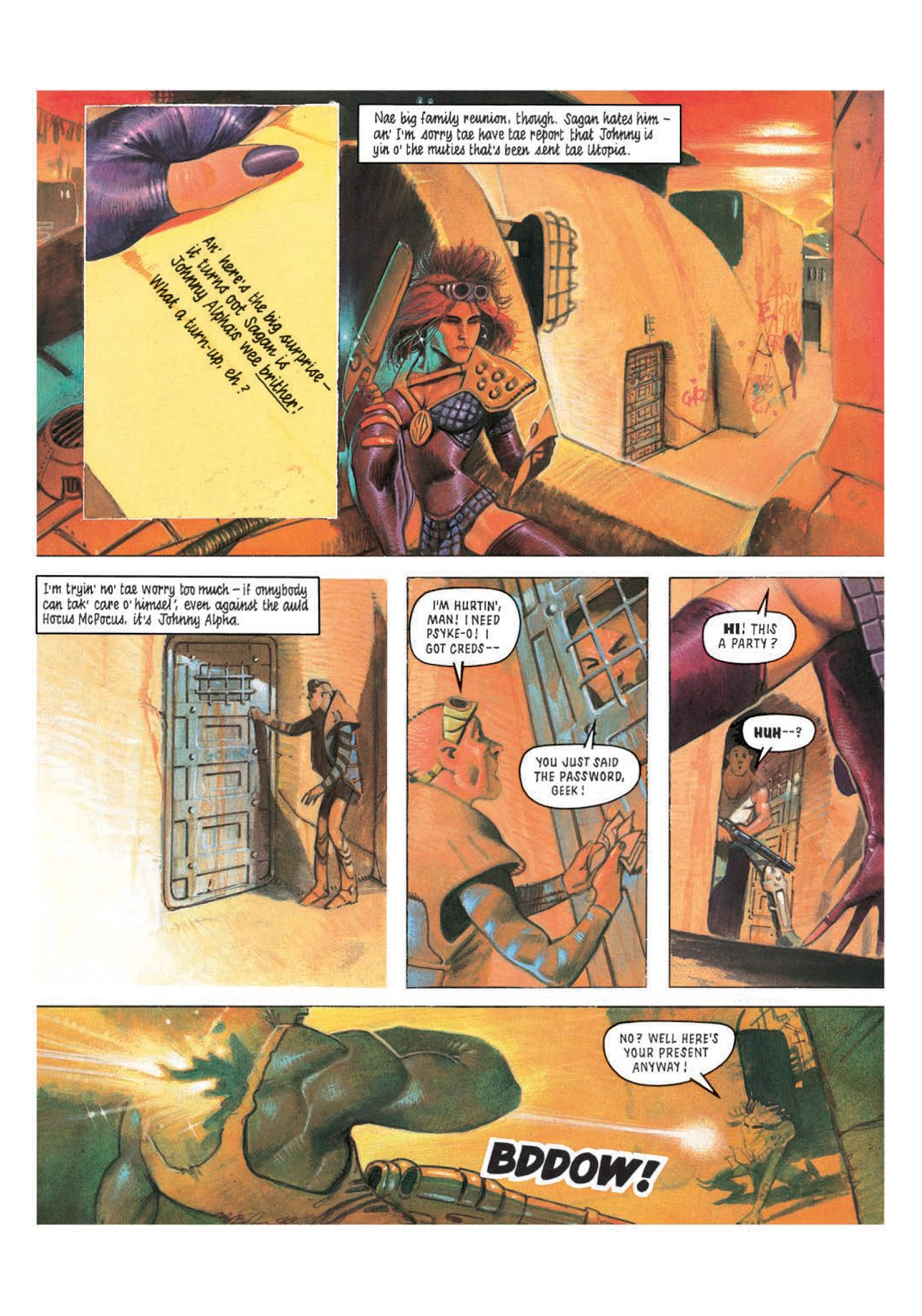 Read online Strontium Dog: The Final Solution comic -  Issue # TPB - 130