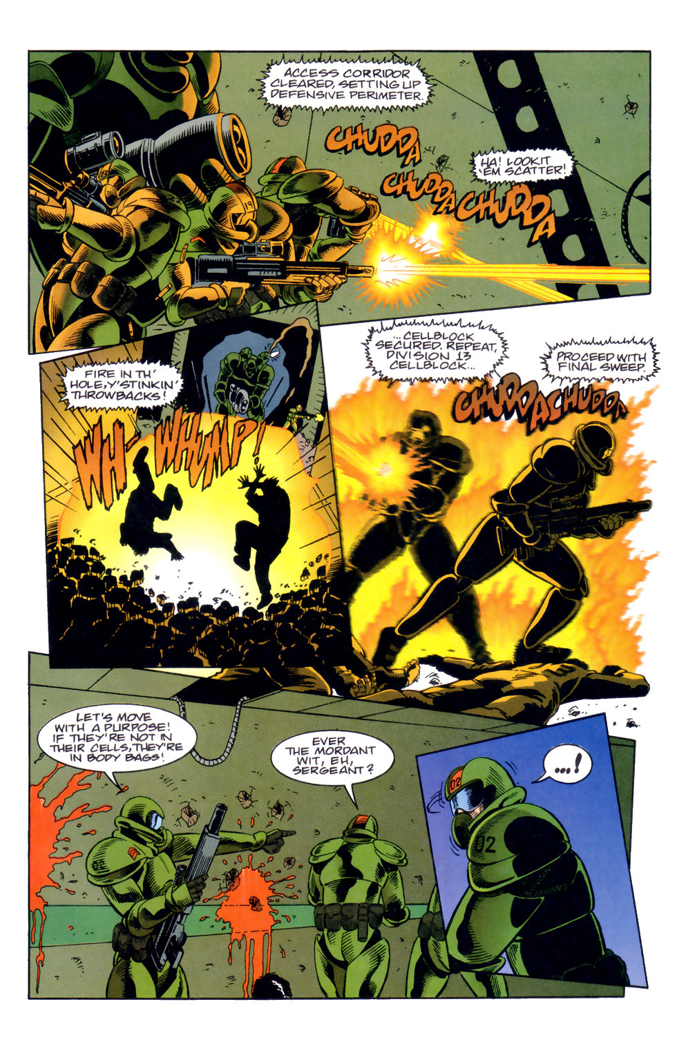 Read online Division 13 comic -  Issue #1 - 14