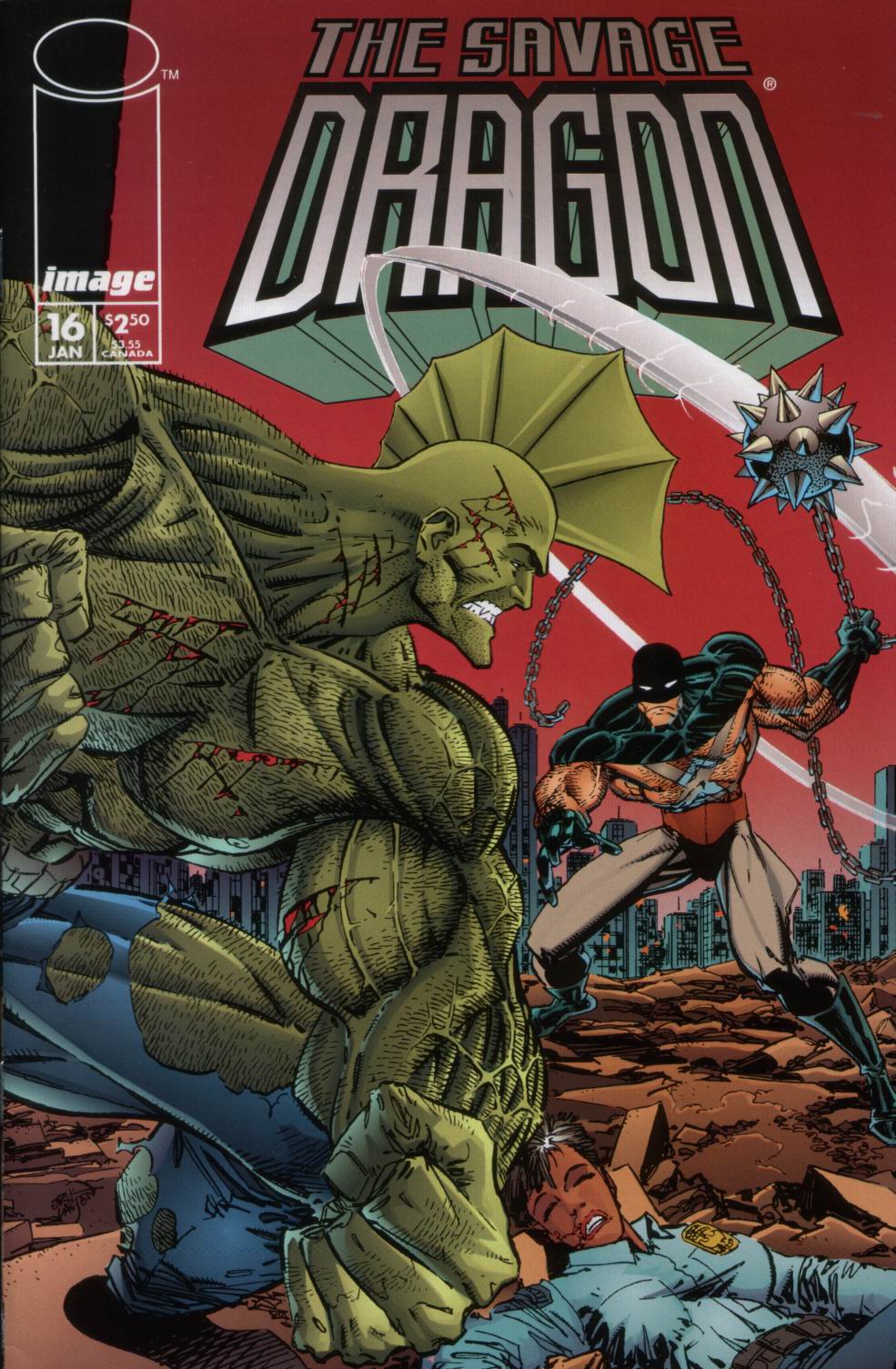 Read online The Savage Dragon (1993) comic -  Issue #16 - 1