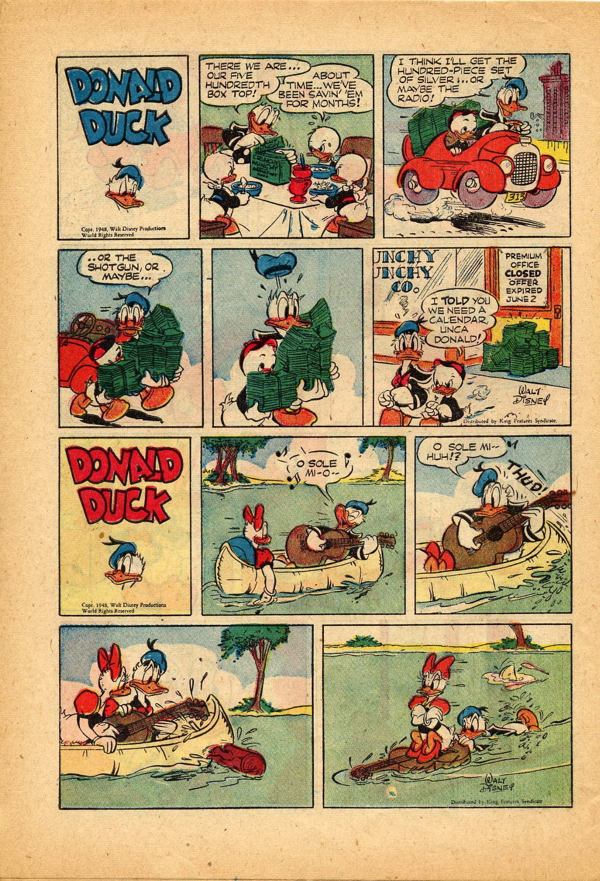 Read online Walt Disney's Comics and Stories comic -  Issue #132 - 38