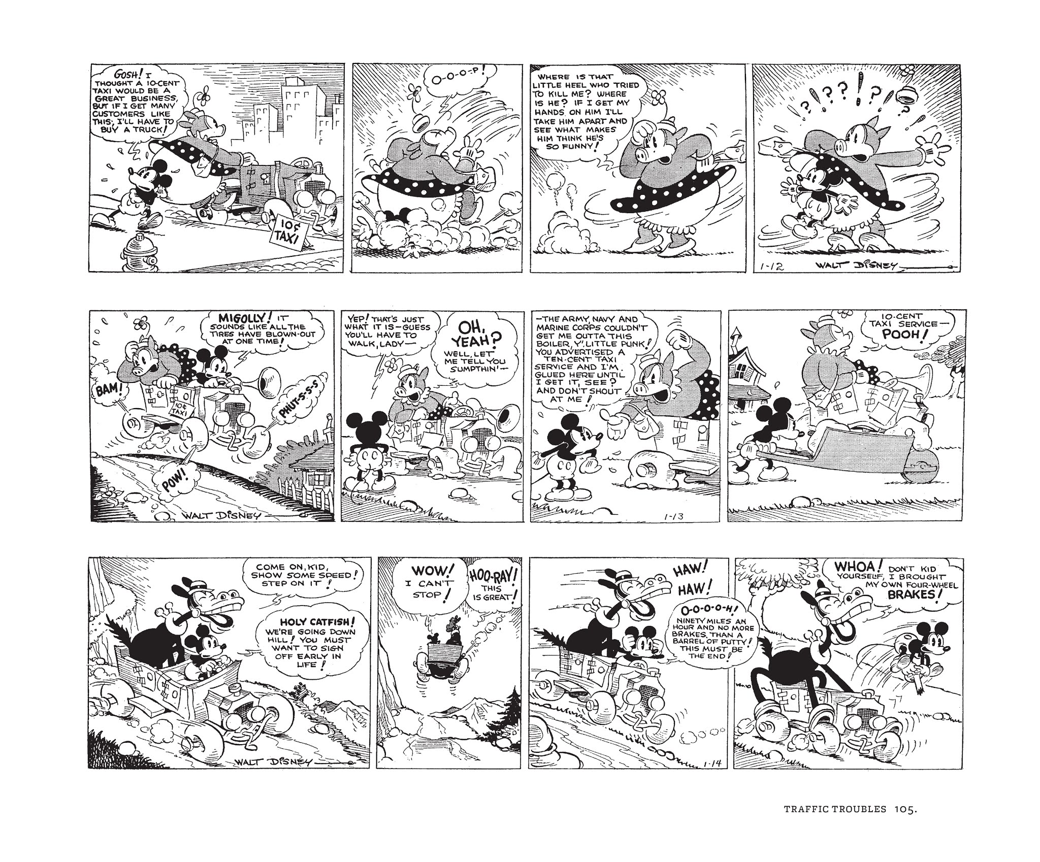 Read online Walt Disney's Mickey Mouse by Floyd Gottfredson comic -  Issue # TPB 1 (Part 2) - 5