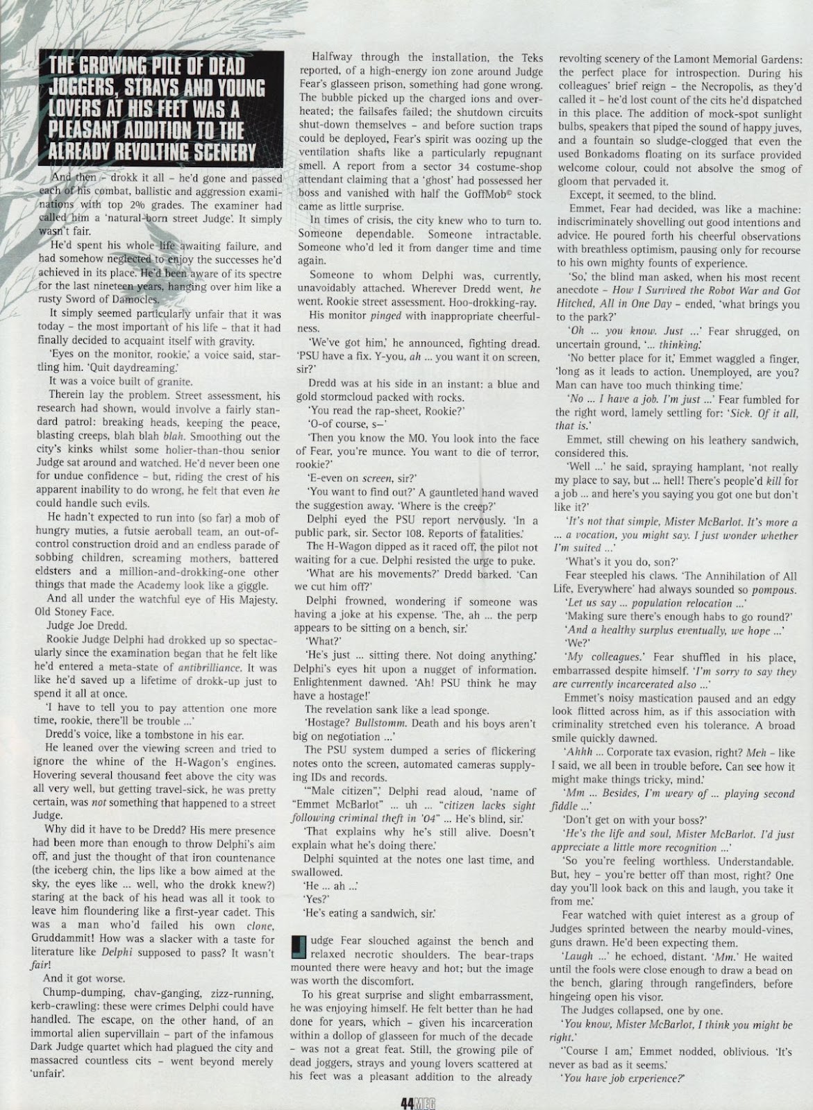 Judge Dredd Megazine (Vol. 5) issue 224 - Page 43