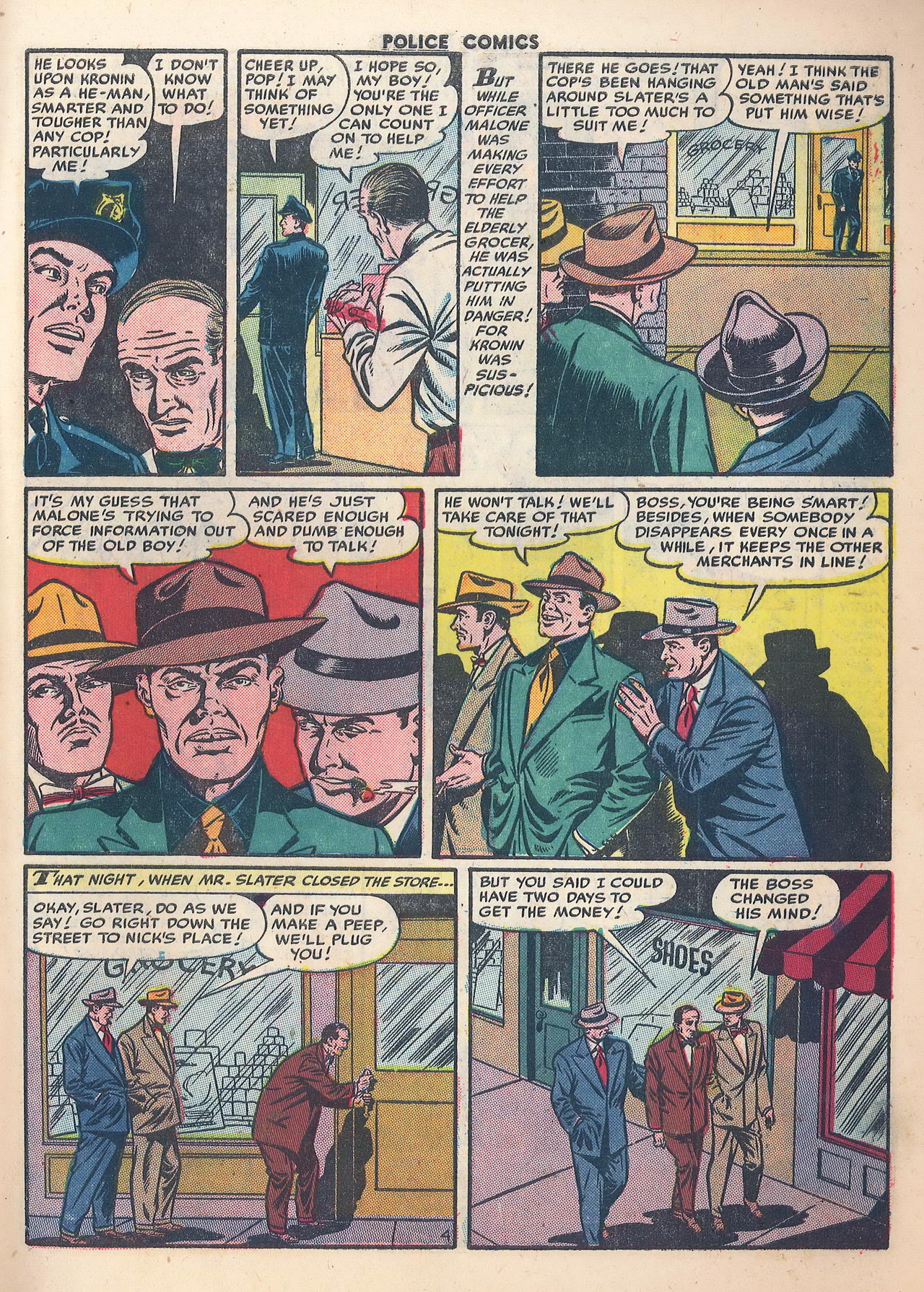 Read online Police Comics comic -  Issue #118 - 31
