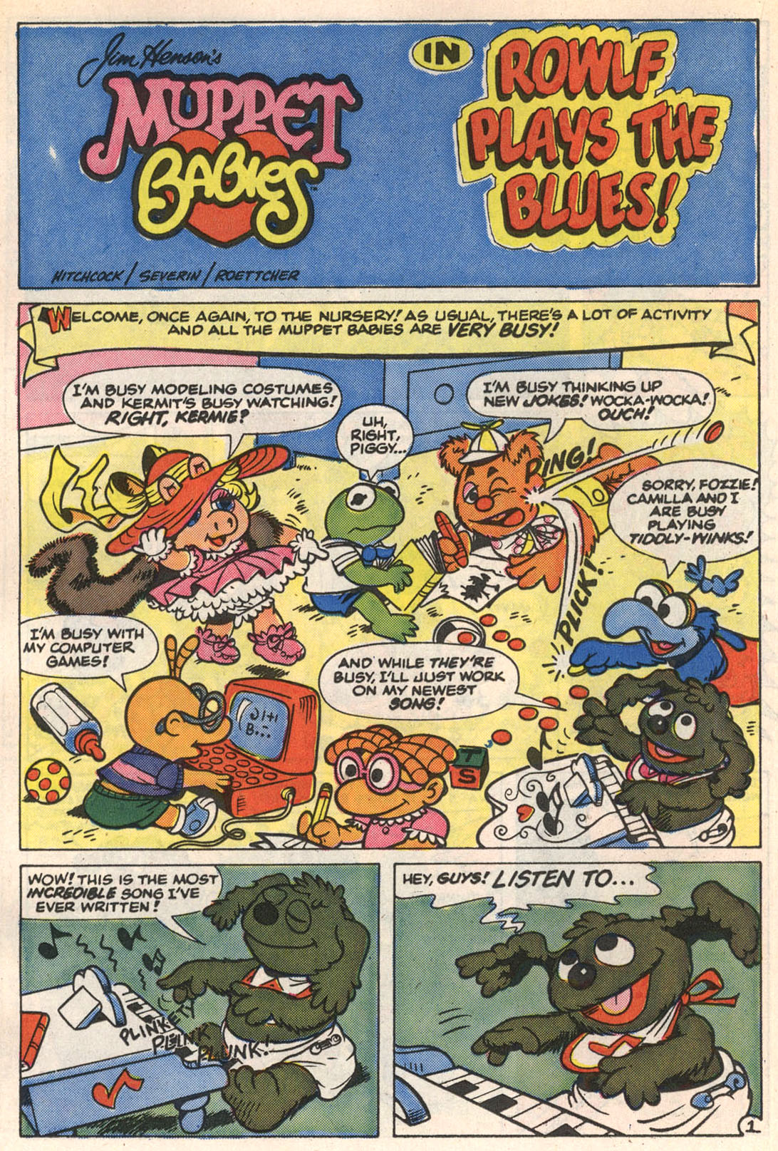 Read online Muppet Babies comic -  Issue #24 - 18
