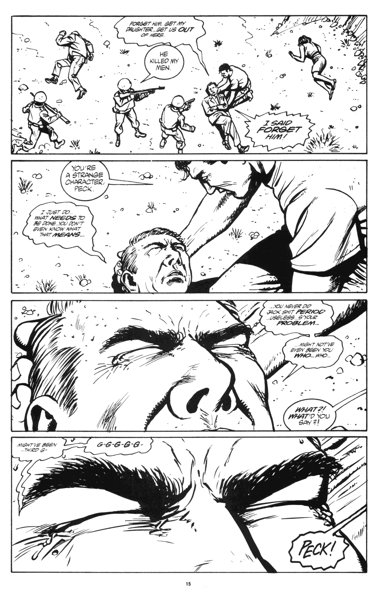 Read online Badlands comic -  Issue #6 - 17