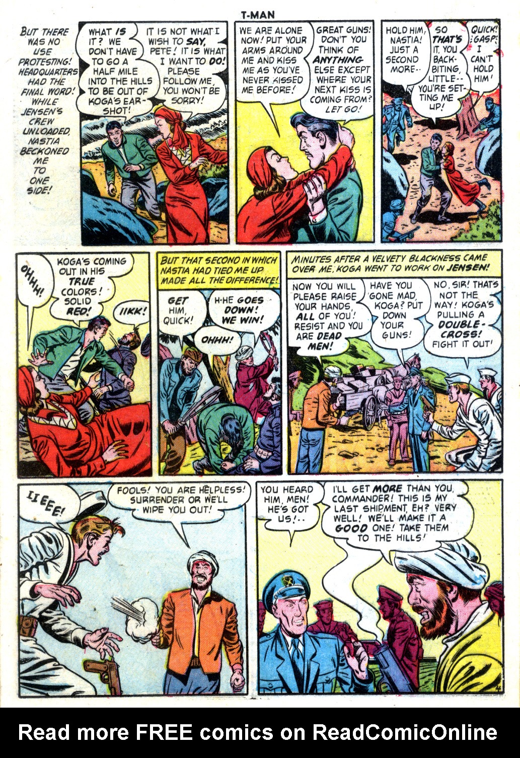 Read online T-Man: World Wide Trouble Shooter comic -  Issue #12 - 21