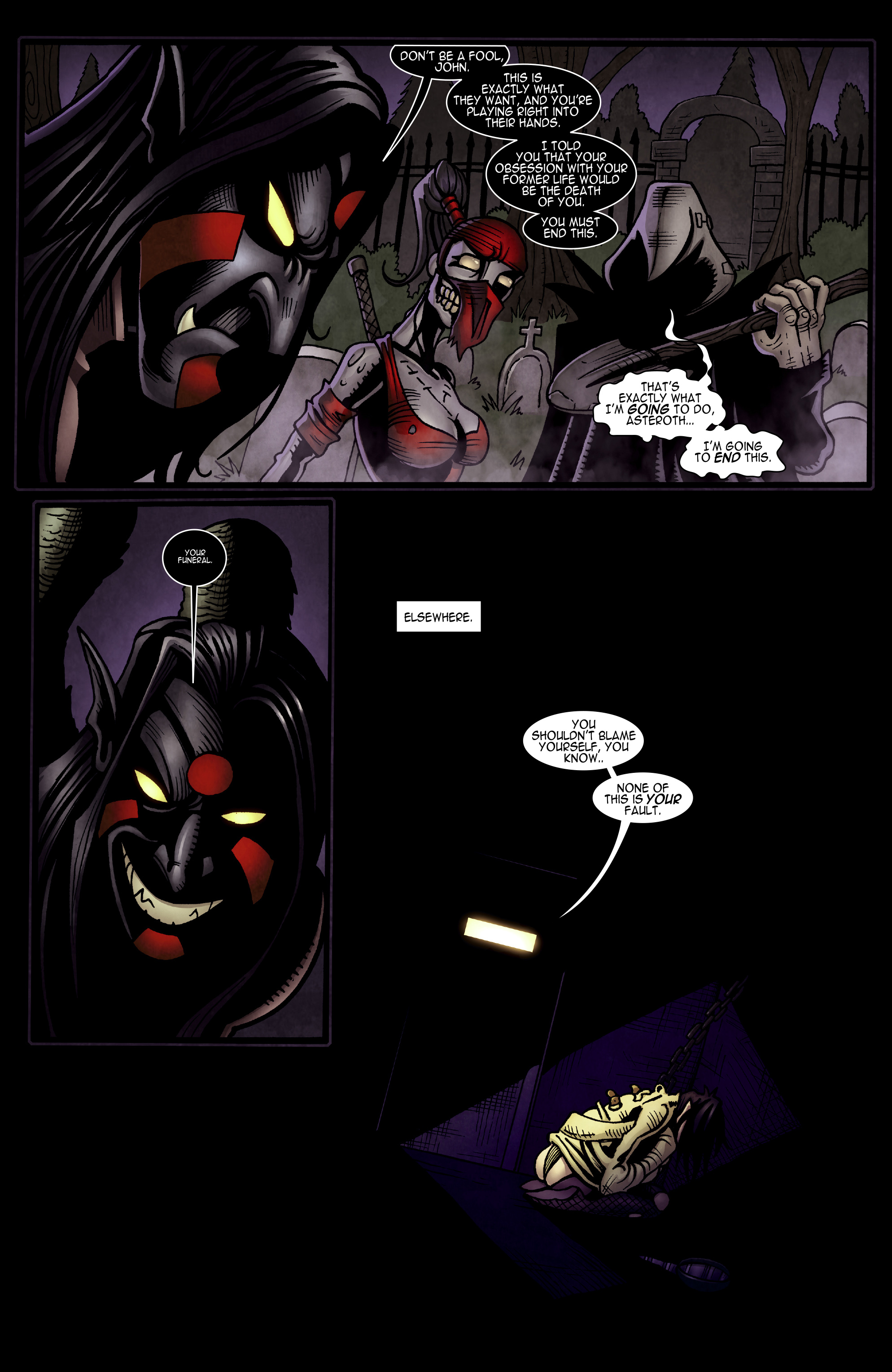 Read online The Living Corpse: Exhumed comic -  Issue #4 - 13