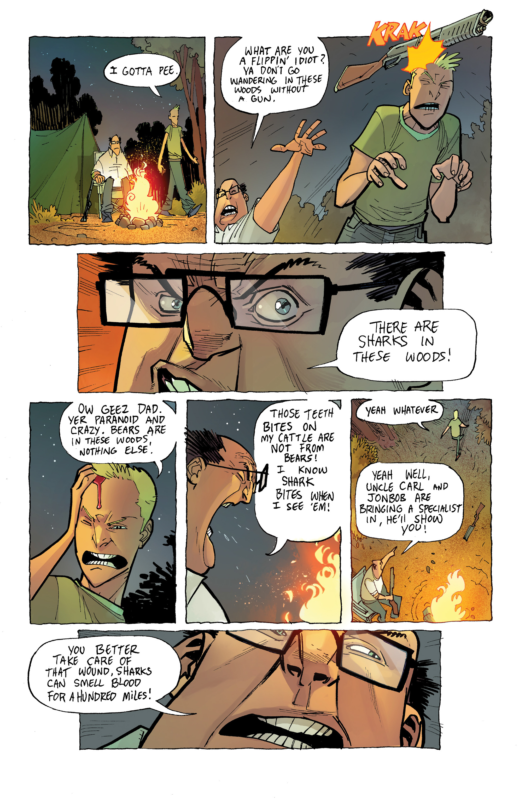 Read online Grizzly Shark comic -  Issue #1 - 3