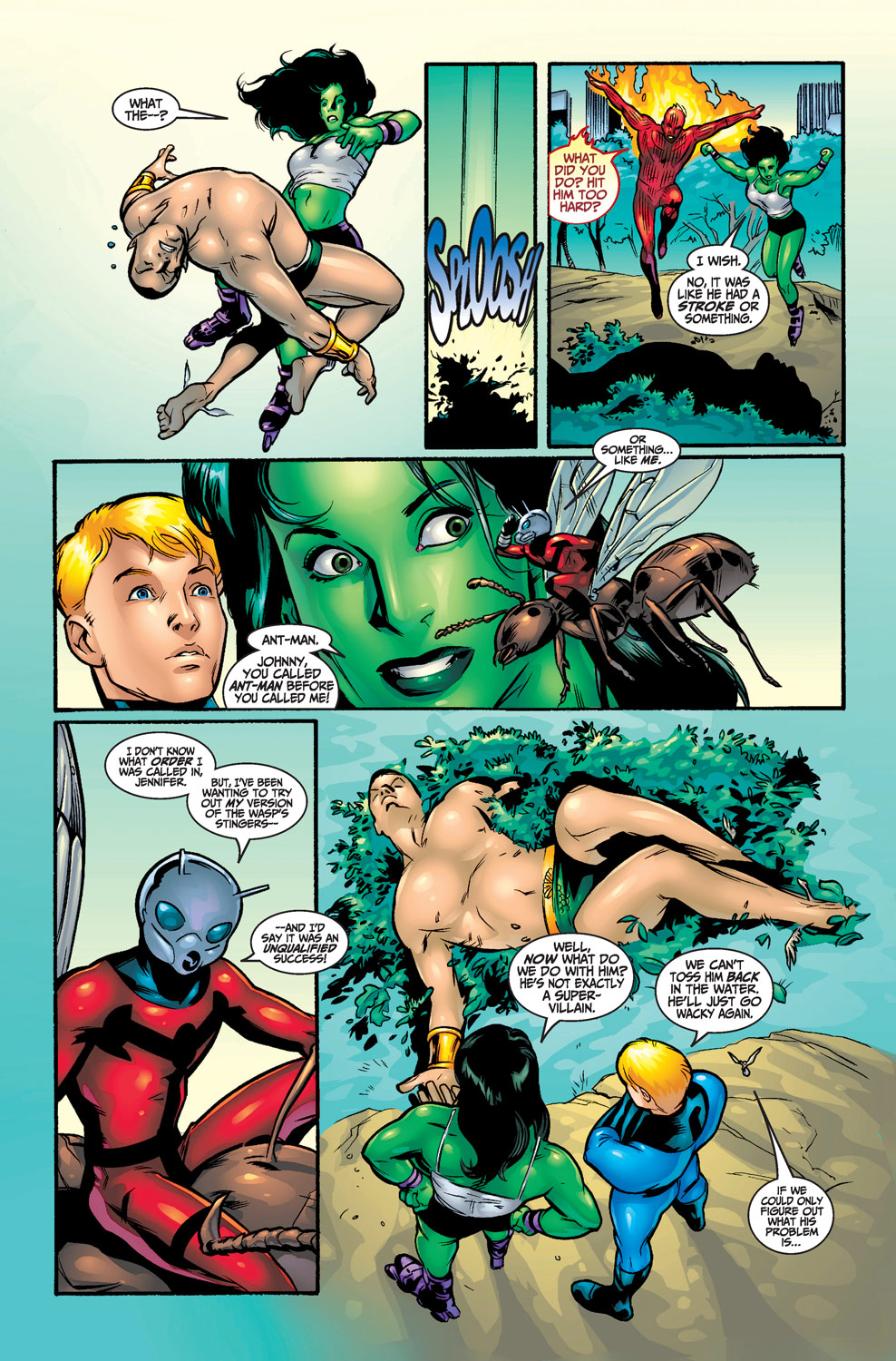 Read online Fantastic Four (1998) comic -  Issue #42 - 17