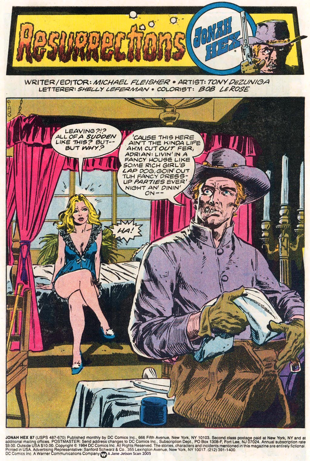 Read online Jonah Hex (1977) comic -  Issue #87 - 3