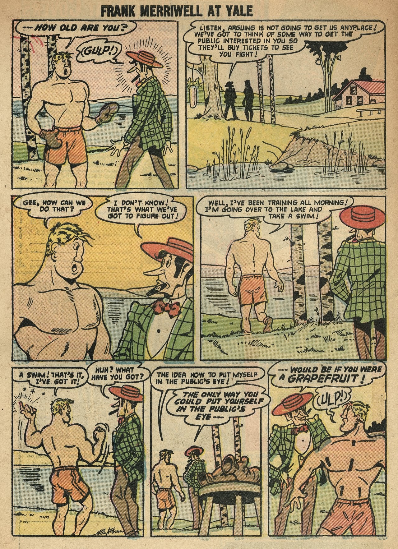 Read online Frank Merriwell At Yale comic -  Issue #3 - 32