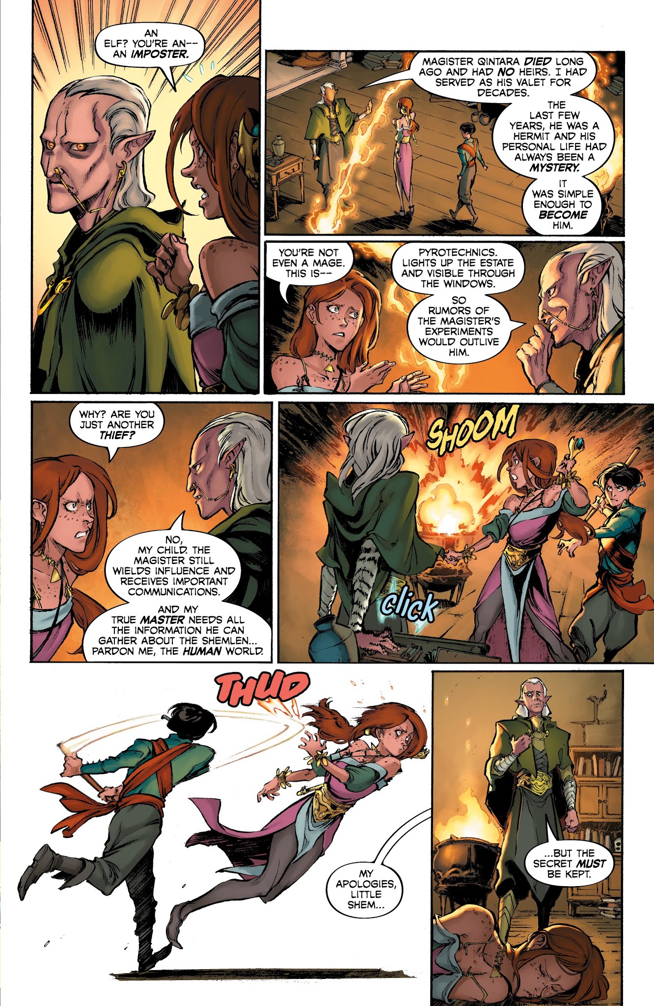 Read online Dragon Age: Deception comic -  Issue #3 - 11