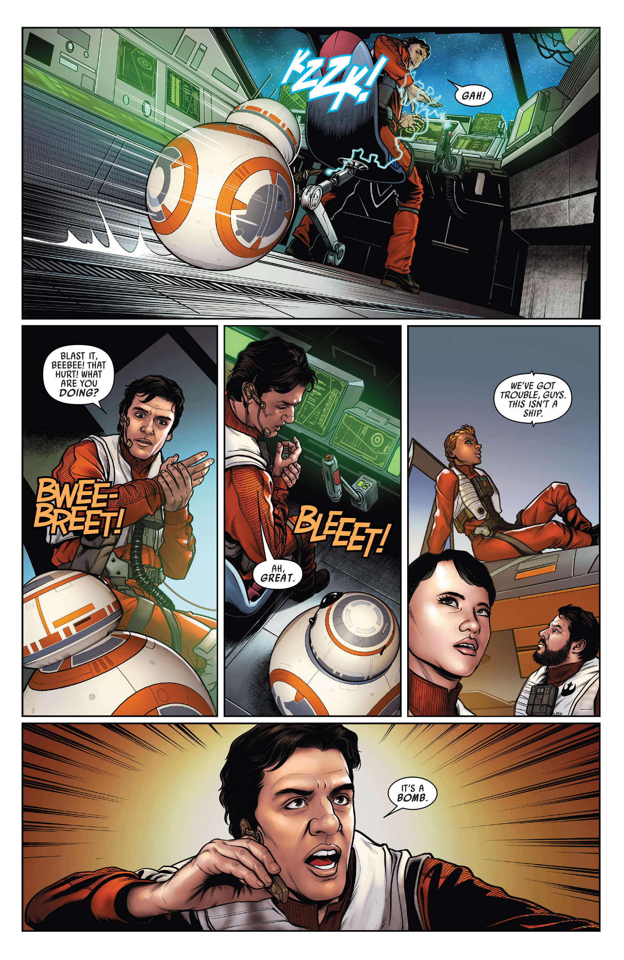 Read online Star Wars: Poe Dameron comic -  Issue #15 - 15