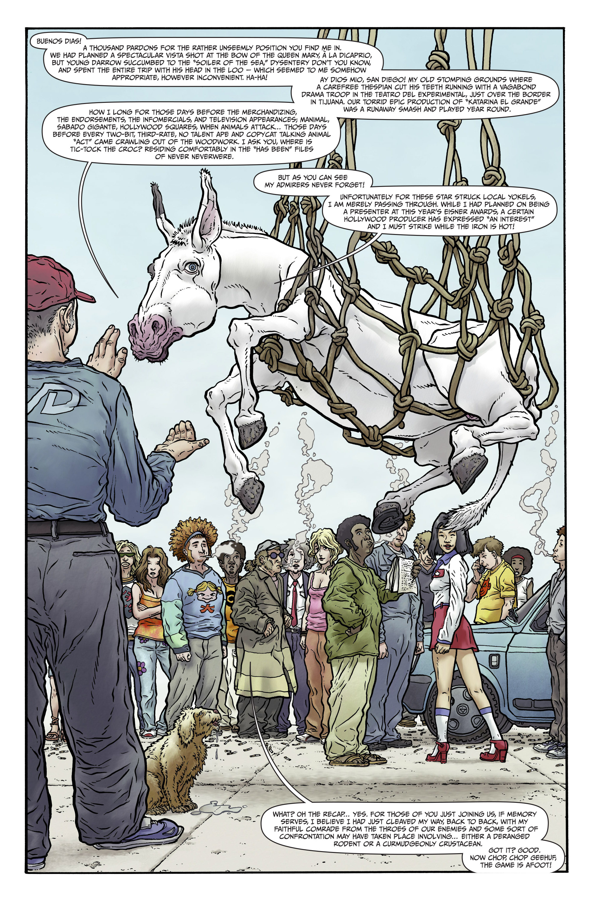 Read online Shaolin Cowboy comic -  Issue #3 - 3