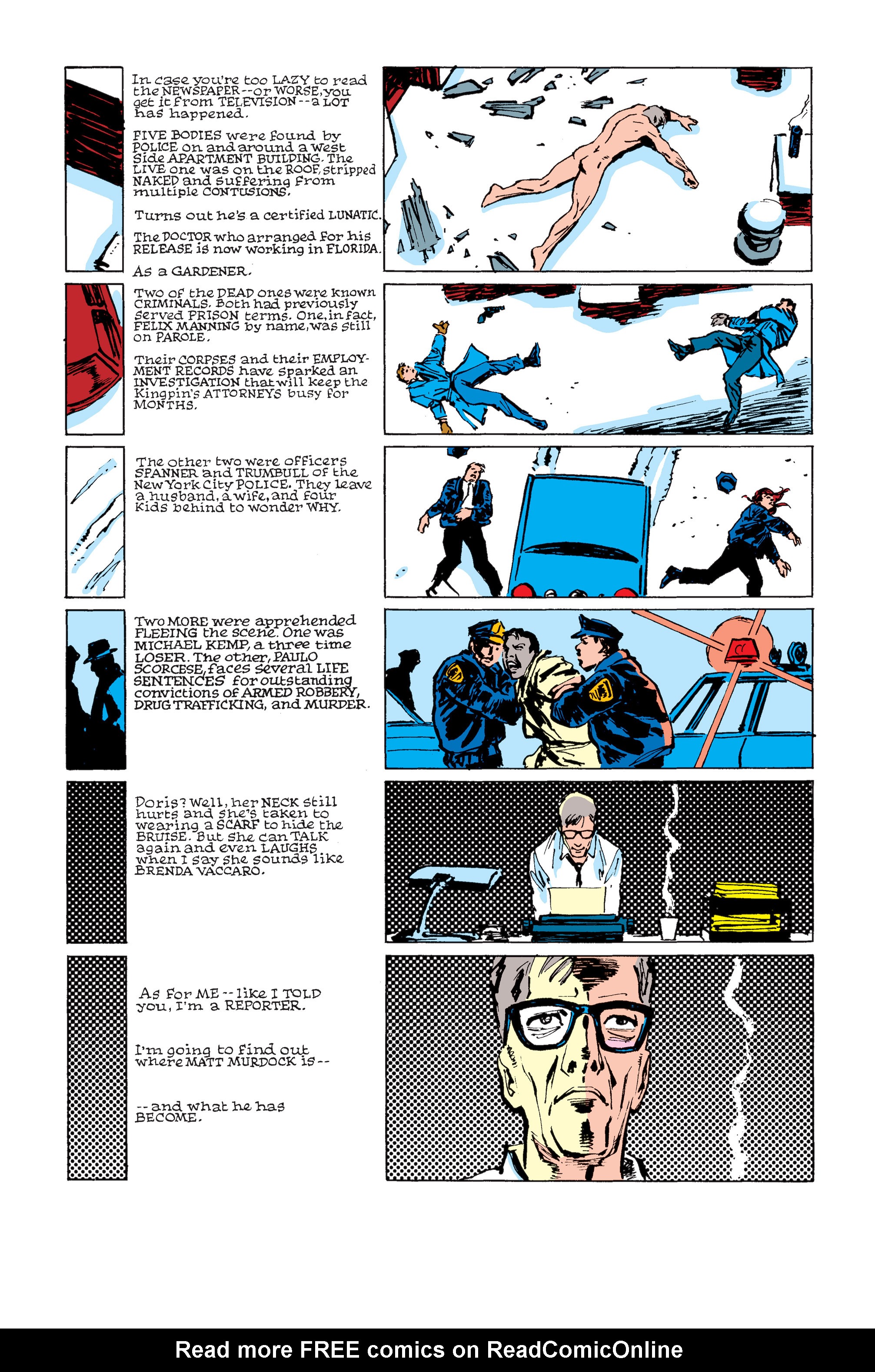 Read online Daredevil: Born Again comic -  Issue # Full - 145