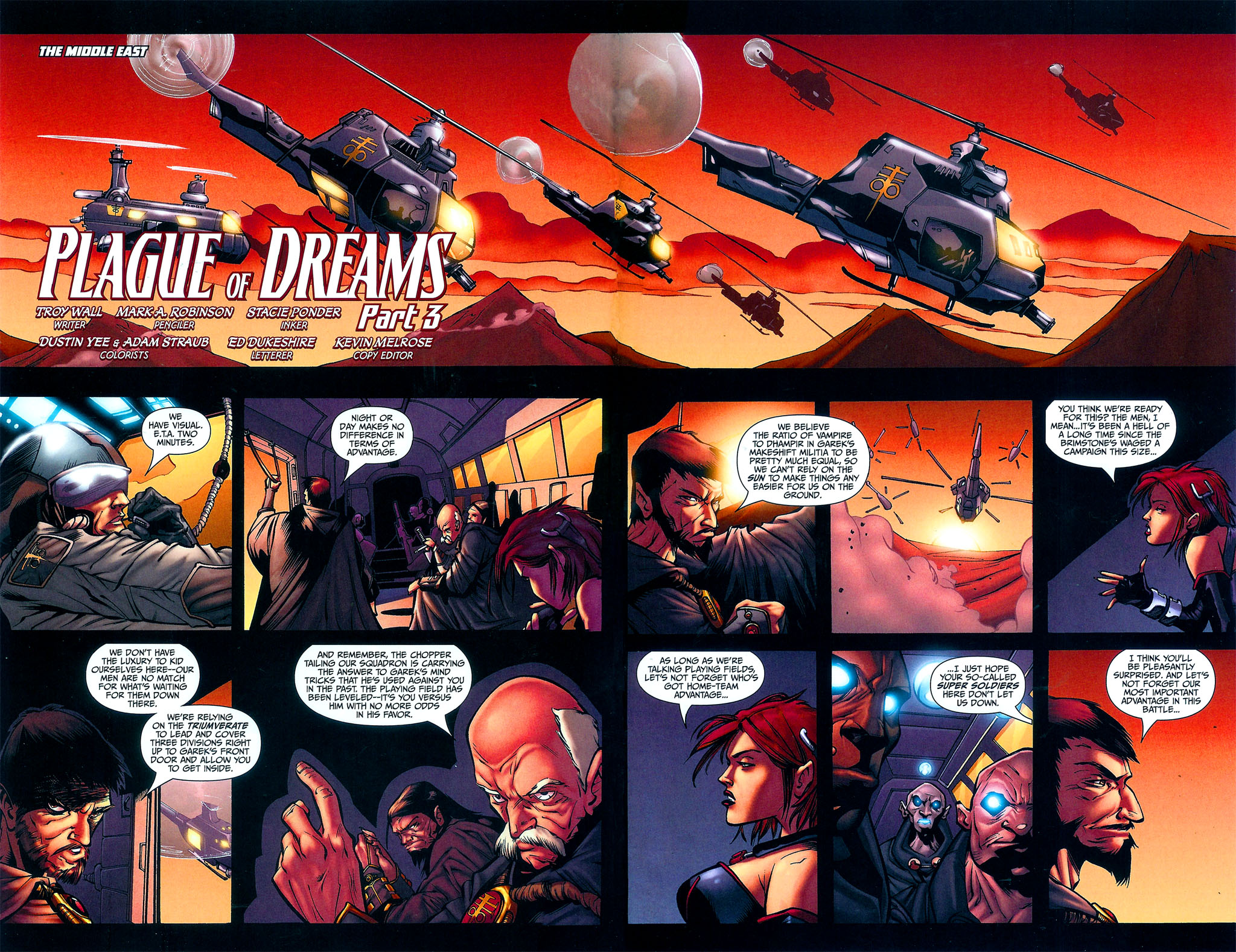 Read online BloodRayne: Plague of Dreams comic -  Issue #3 - 4