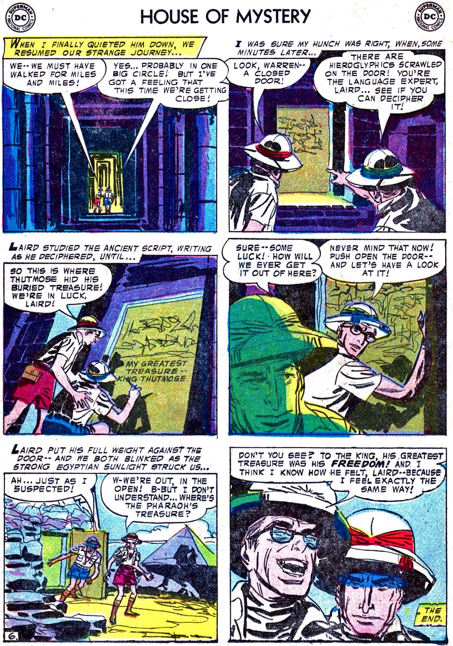Read online House of Mystery (1951) comic -  Issue #70 - 16