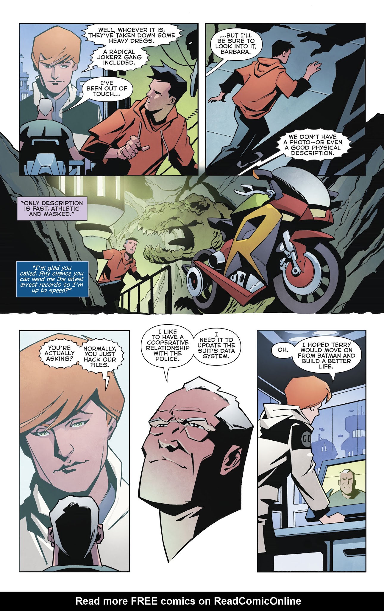 Read online Batman Beyond (2016) comic -  Issue #14 - 14