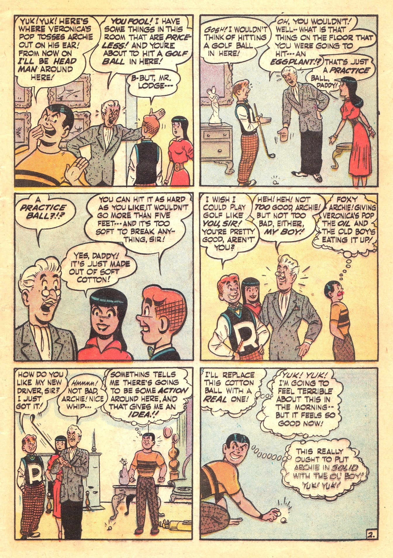 Read online Archie's Rival Reggie comic -  Issue #7 - 11