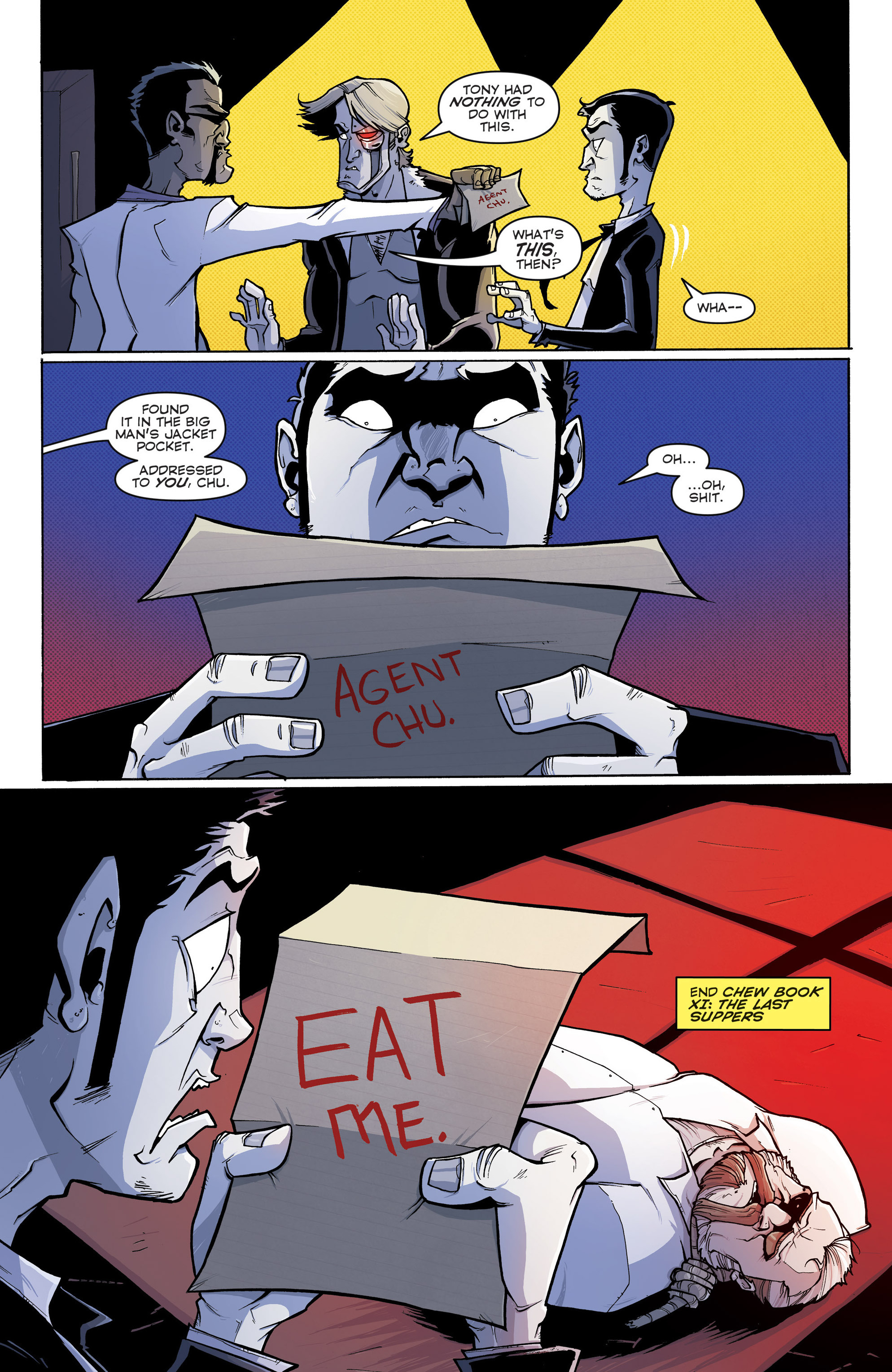 Read online Chew comic -  Issue #55 - 21