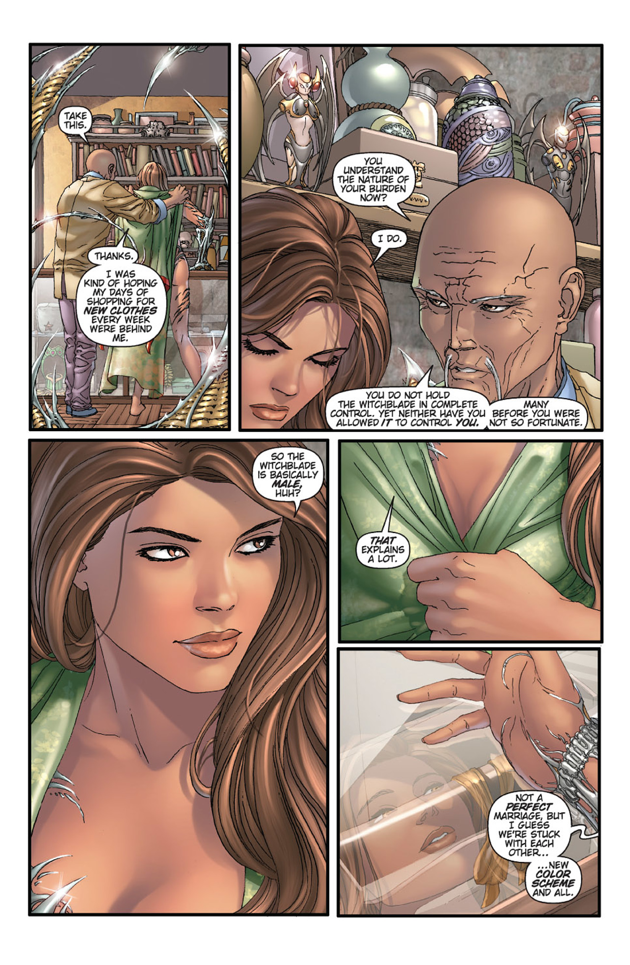 Read online Witchblade (1995) comic -  Issue #92 - 32