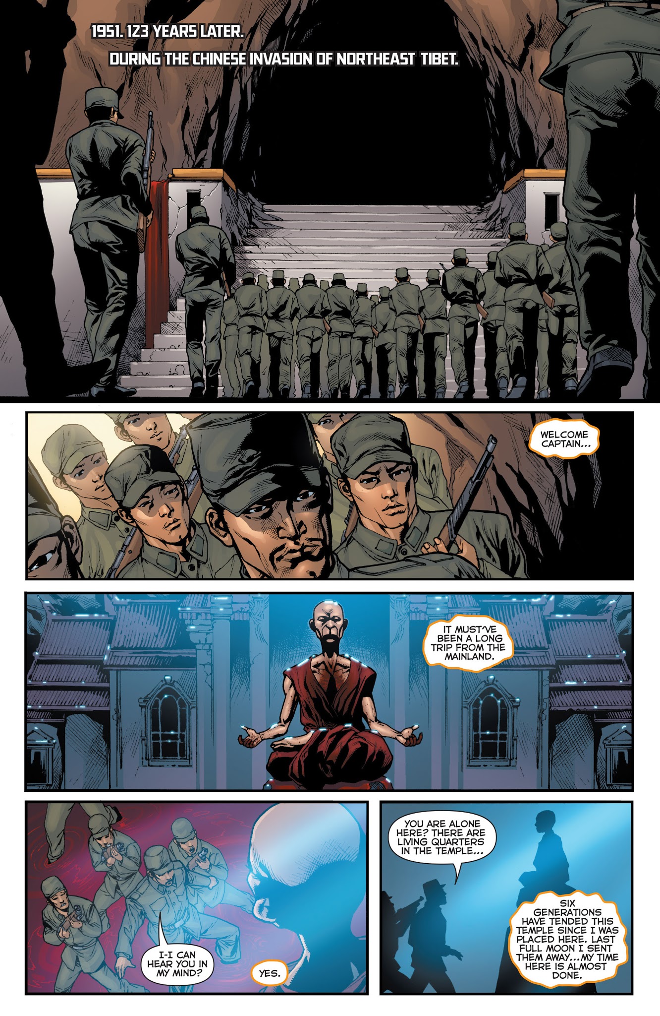 Read online Harbinger: Bleeding Monk comic -  Issue # Full - 20
