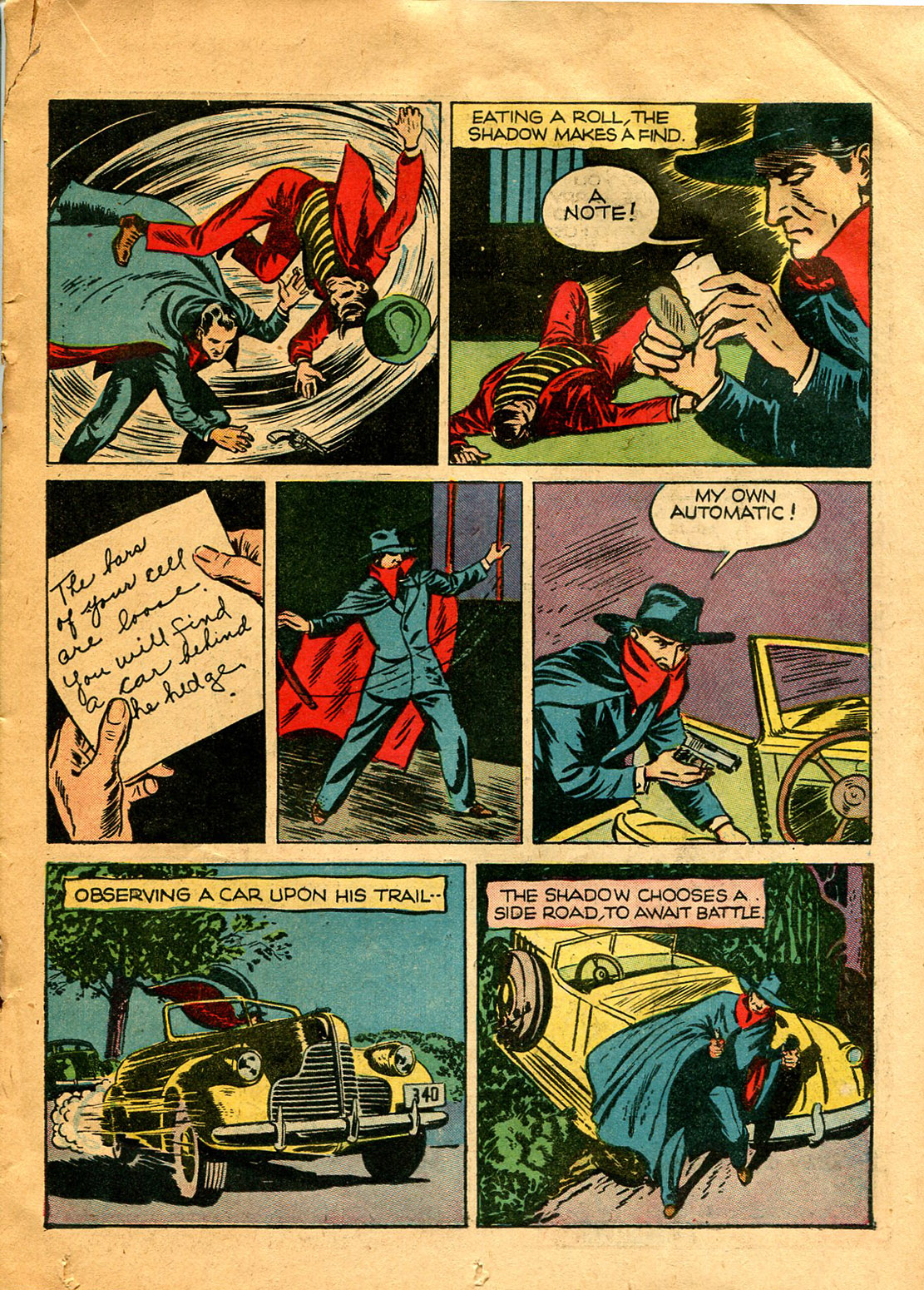 Read online Shadow Comics comic -  Issue #9 - 27